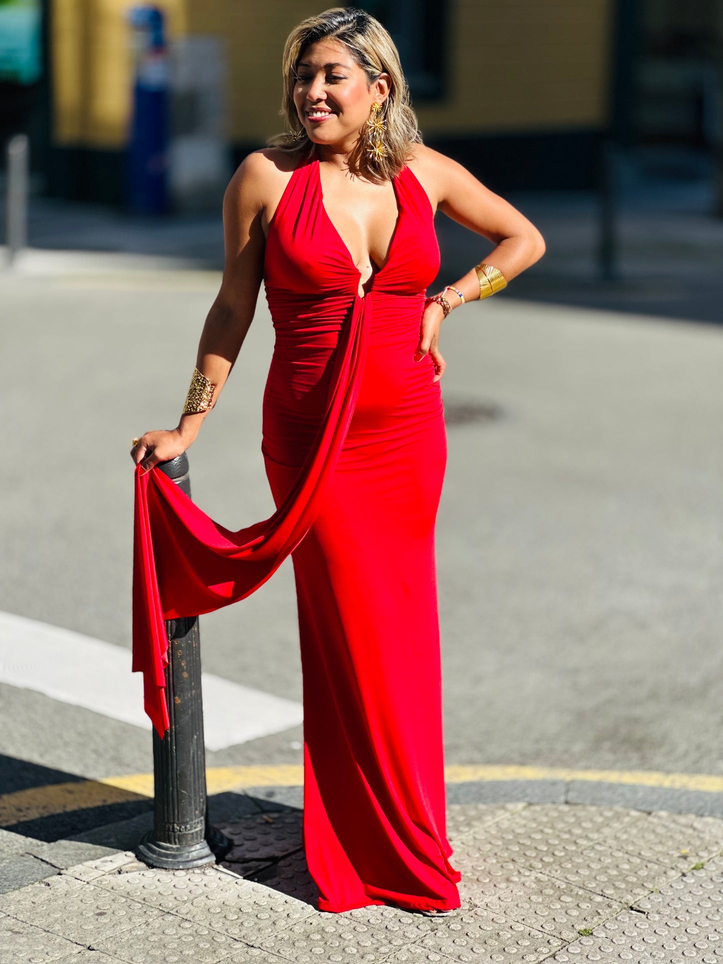 Vestido Linet Rojo