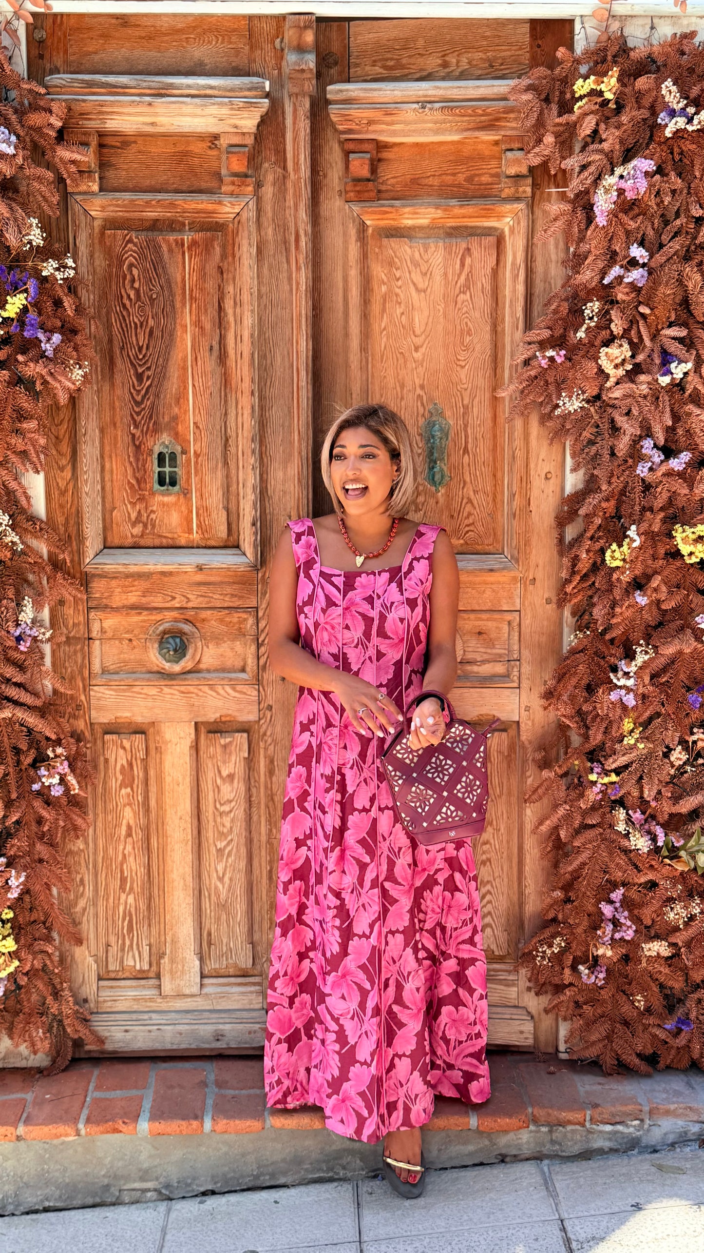 Vestido Otilia Rosa