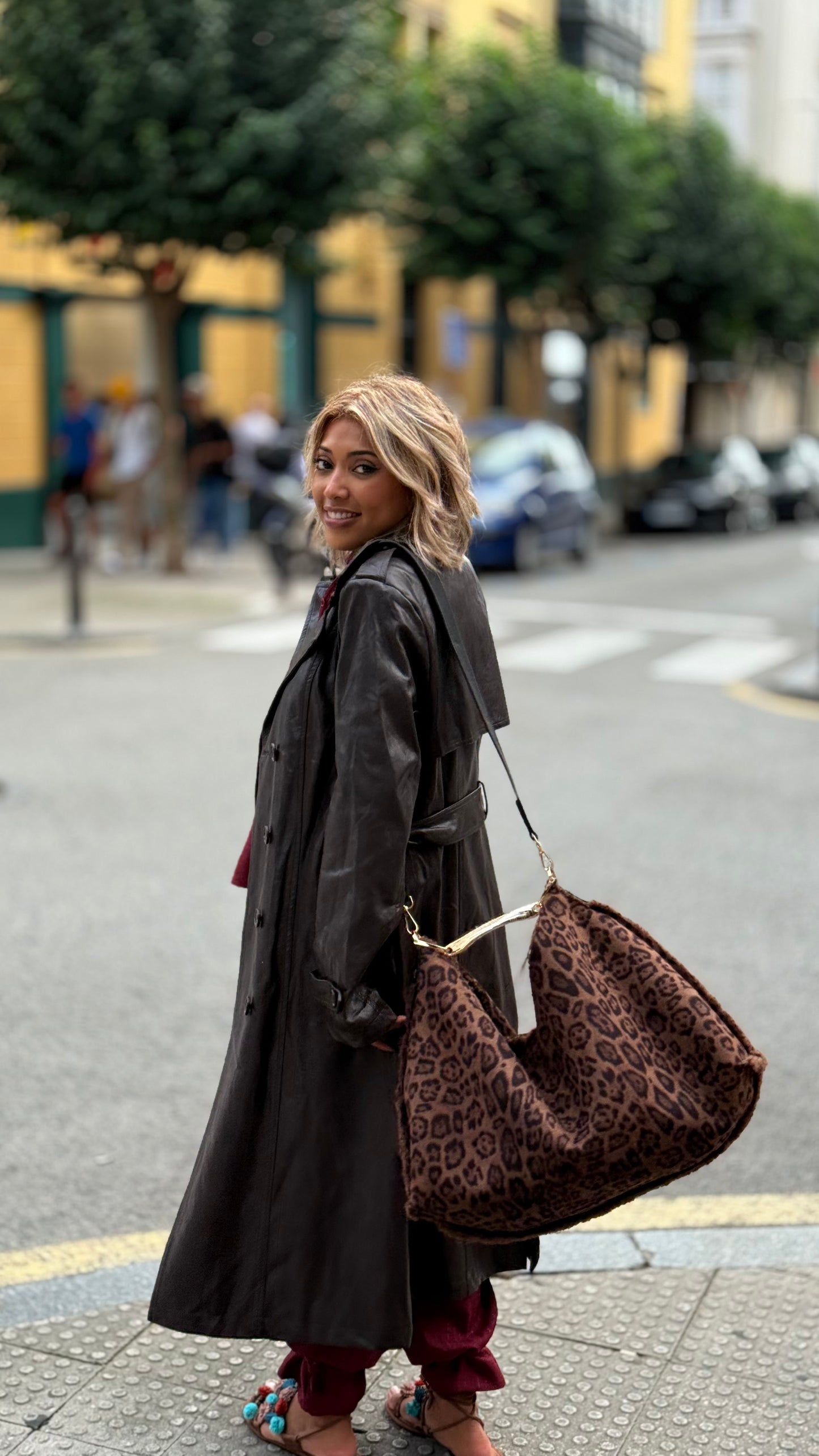 Maxi Bolso leopardo