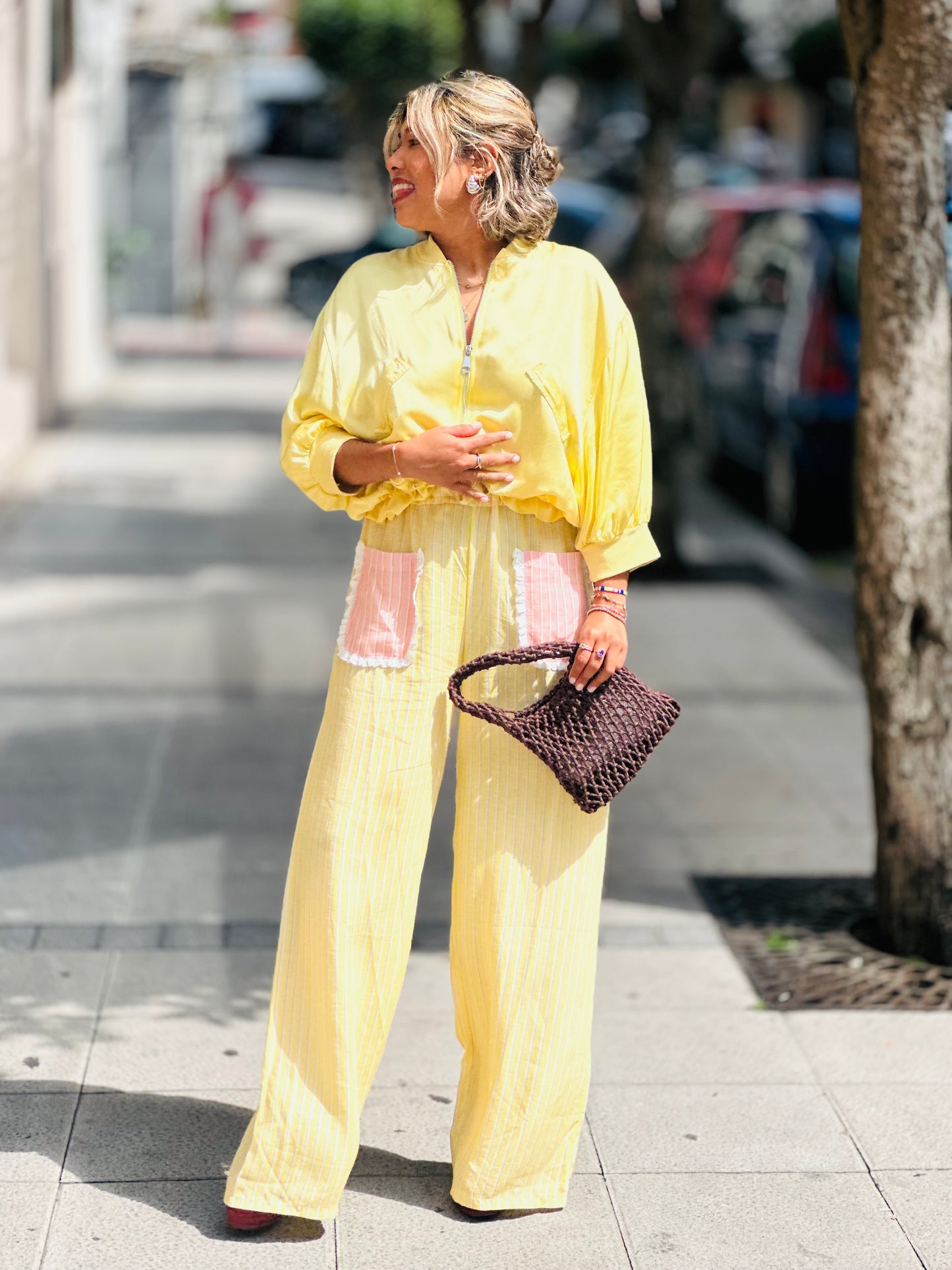 Pantalón algodón bolsillo