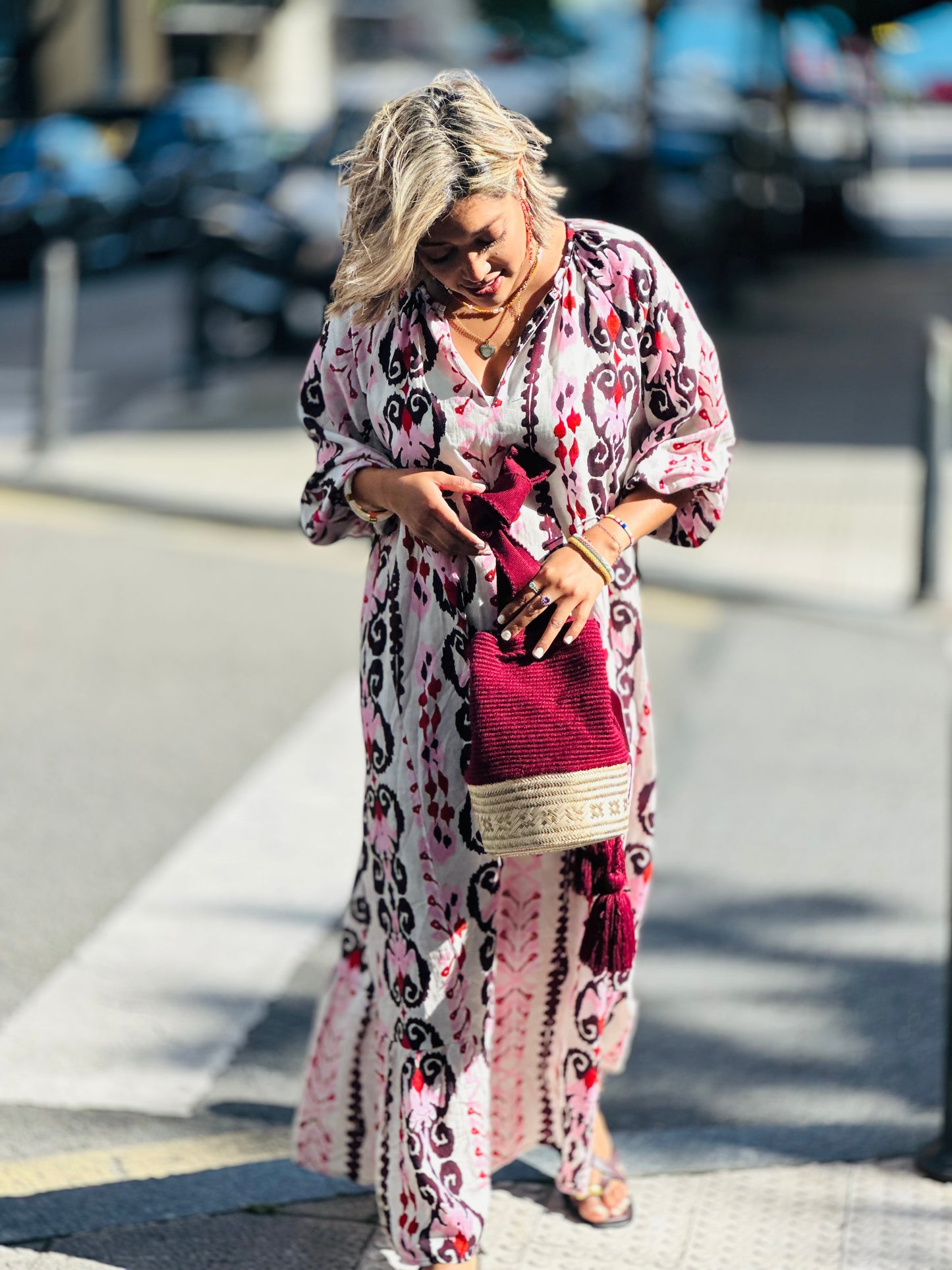 Vestido Kaftán Bohemio