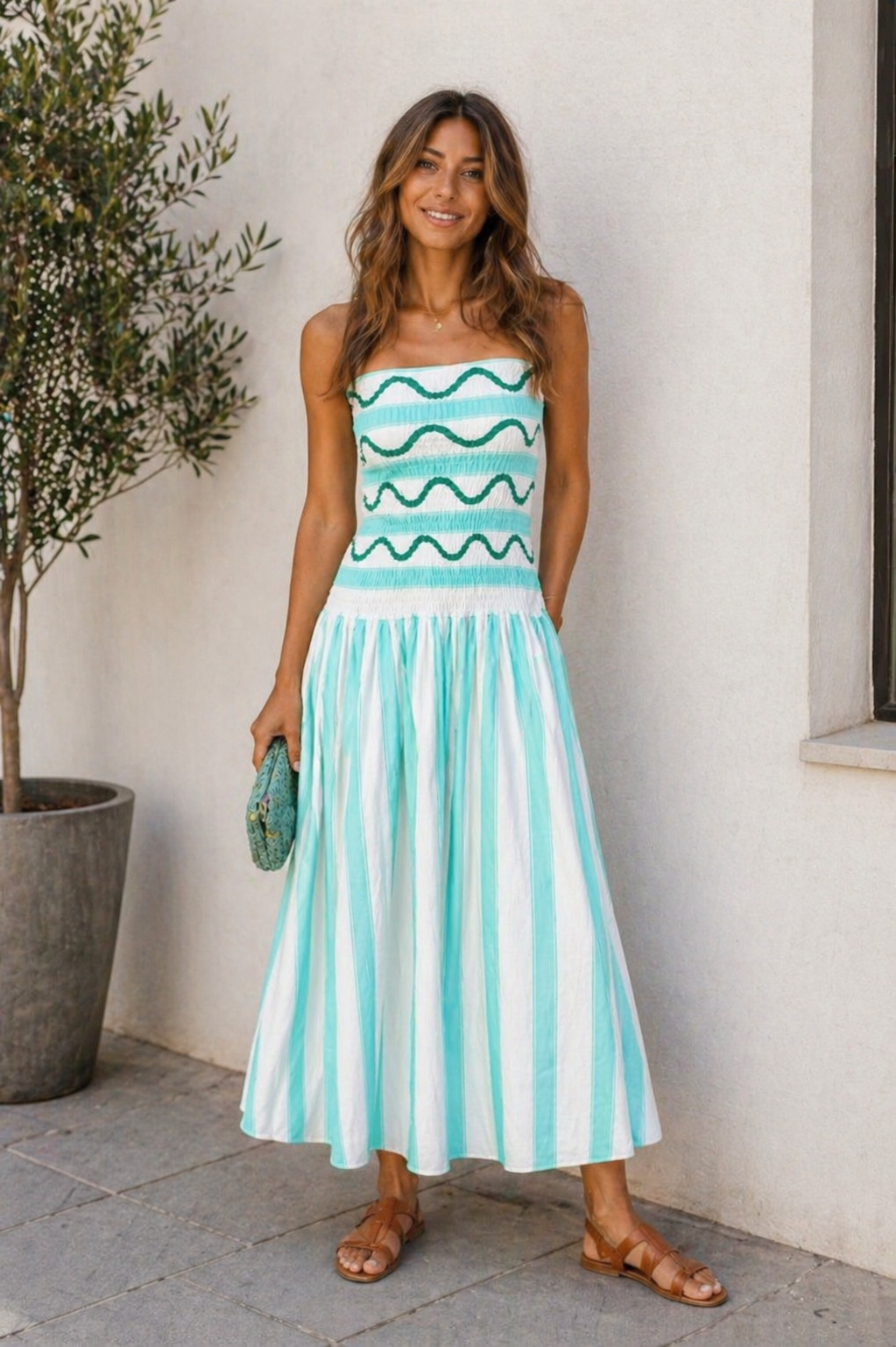 Vestido olas