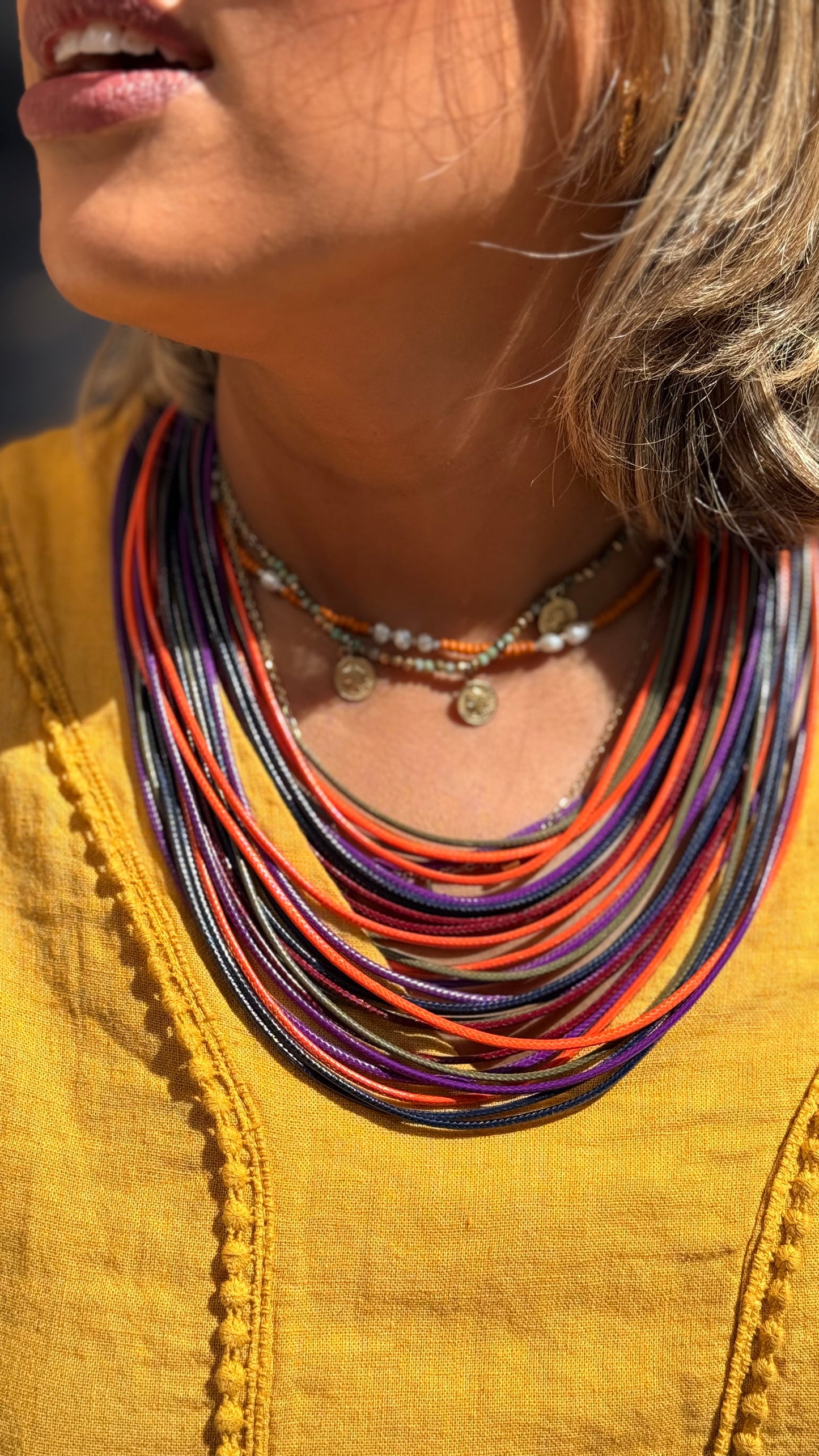 Collar tiras
