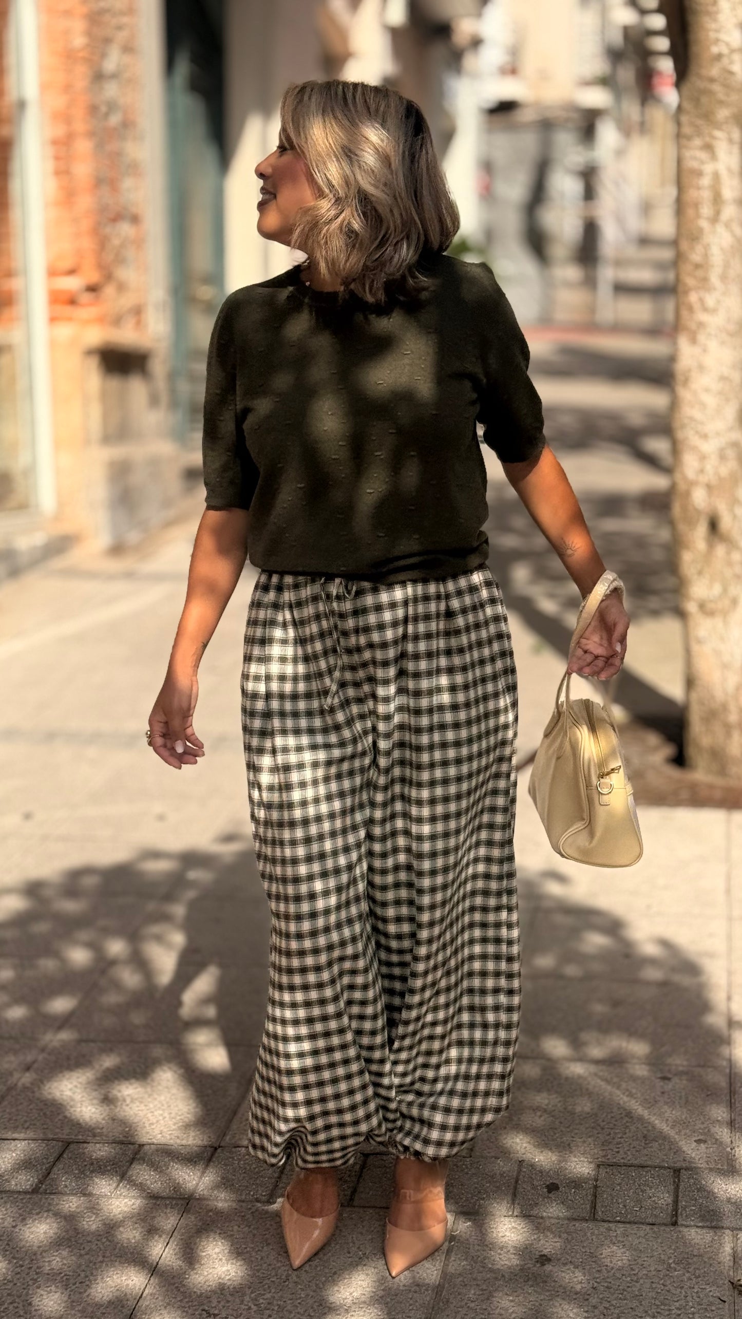 Pantalón bombacho