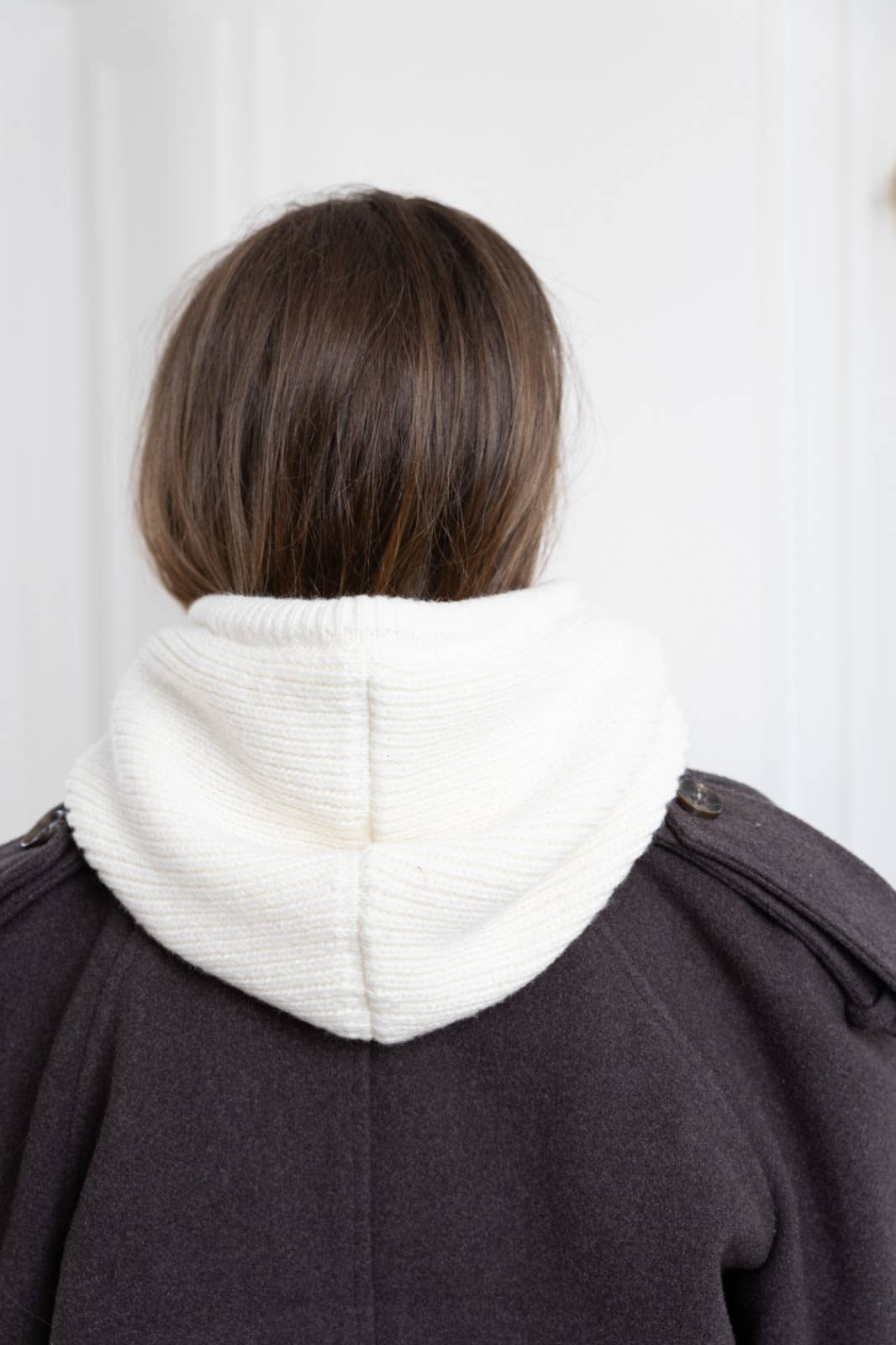 Balaclava blanco roto