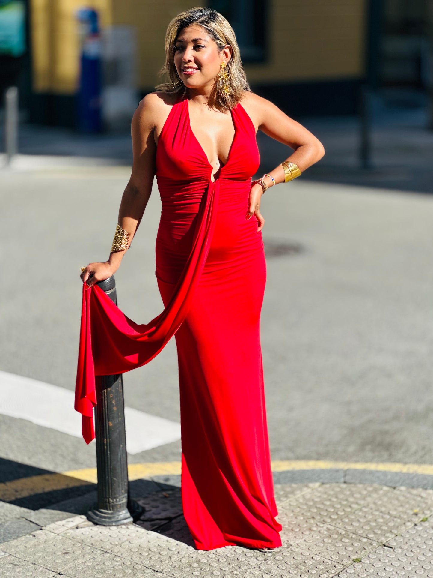 Vestido Linet Rojo