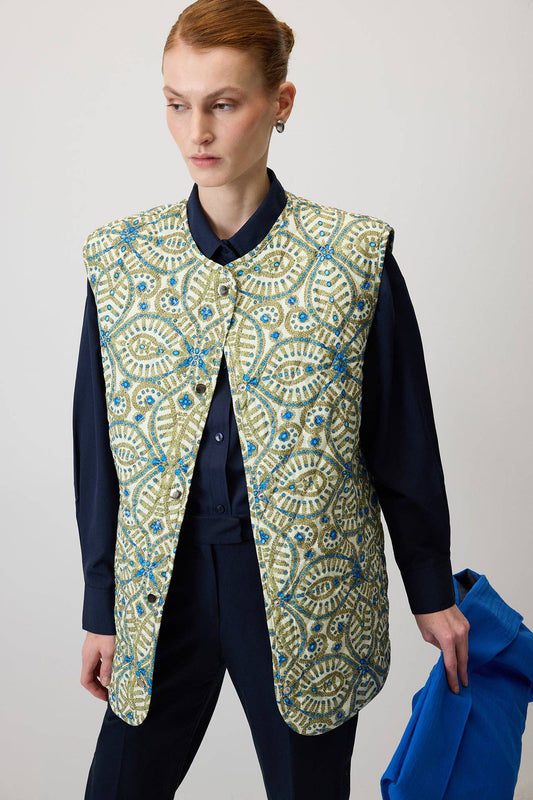 CHALECO ACOLCHADO ESTAMPADO: Estampado