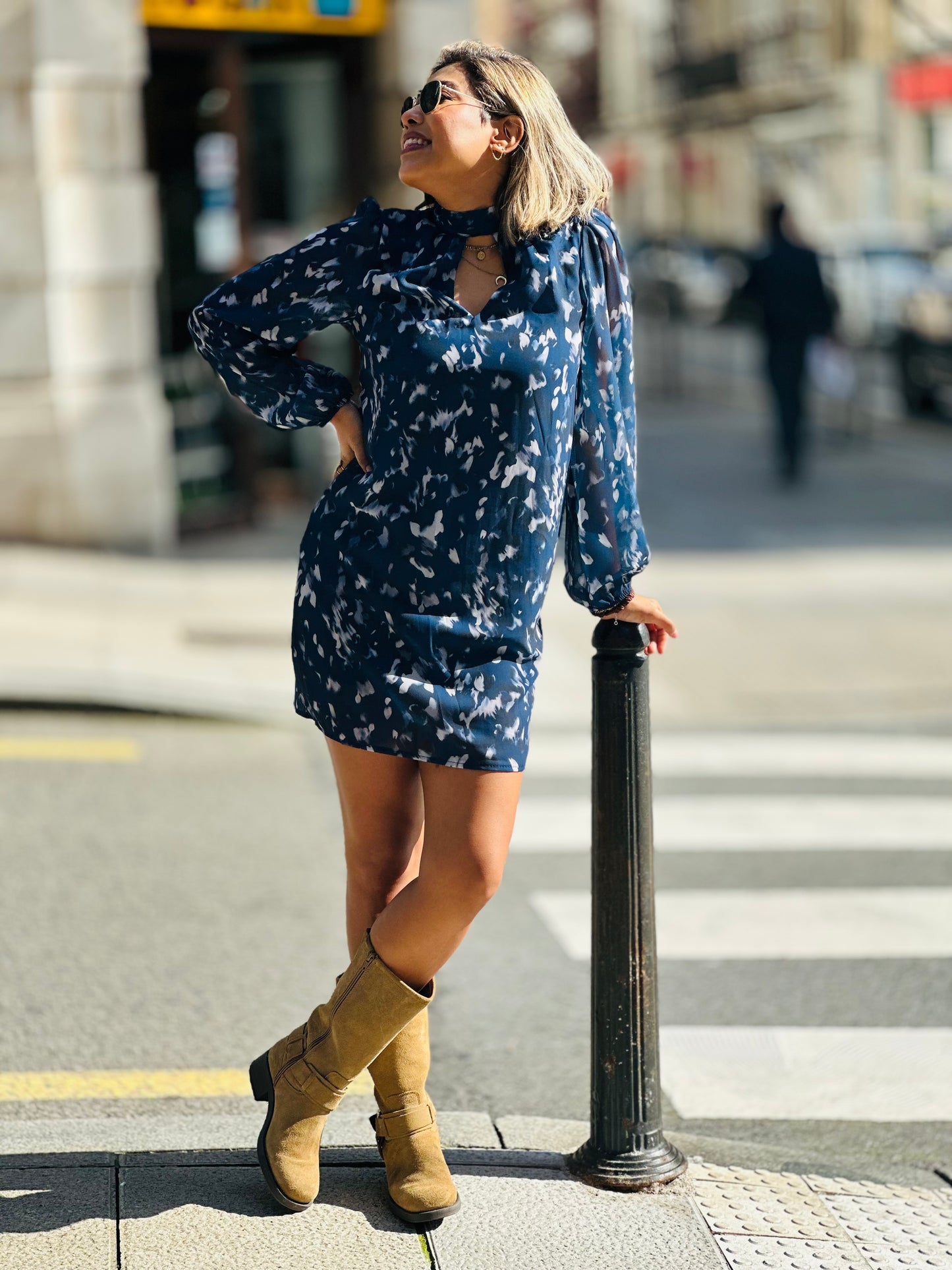 Vestido pincelada