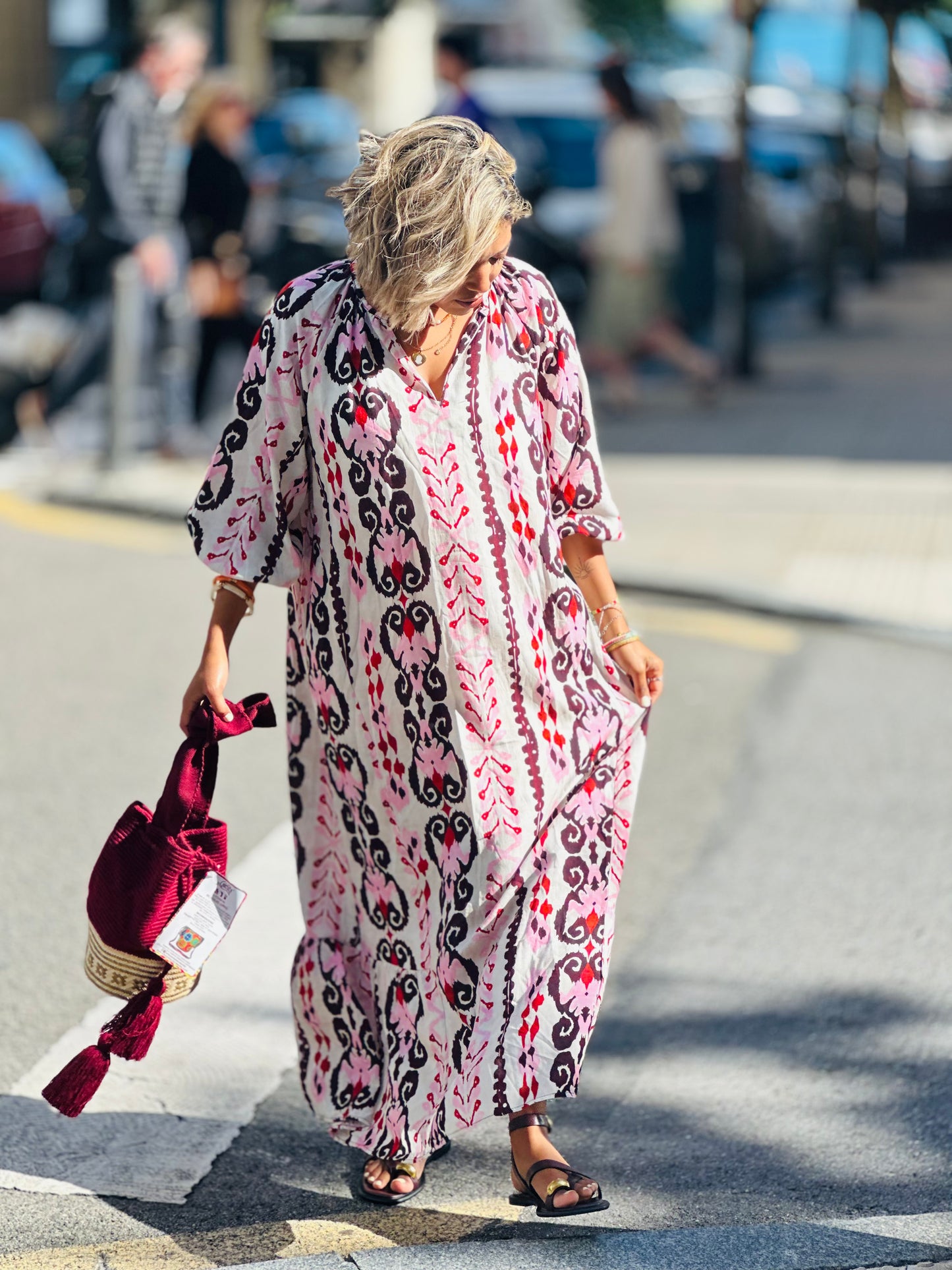Vestido Kaftán Bohemio