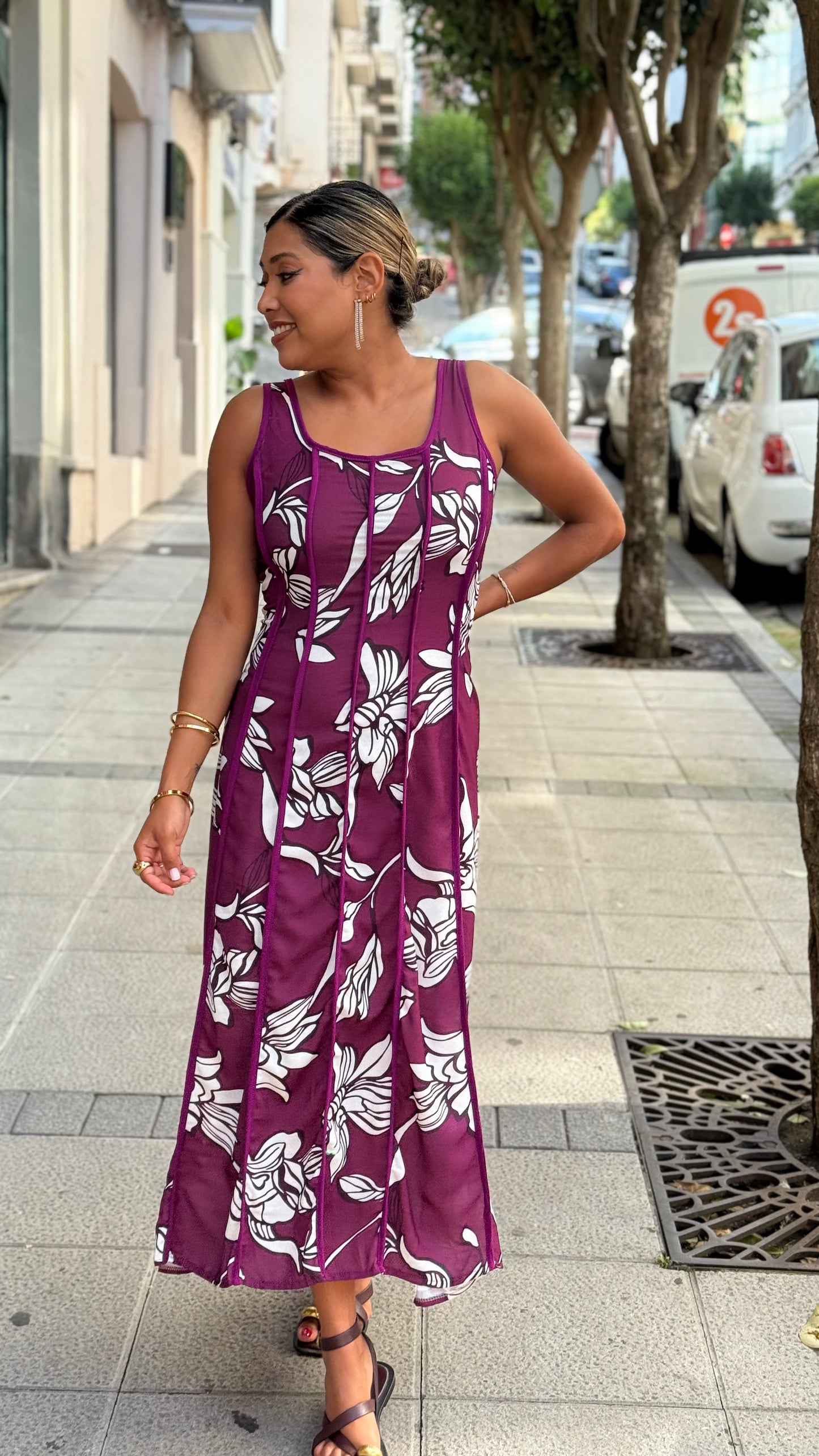 Vestido buganvilla