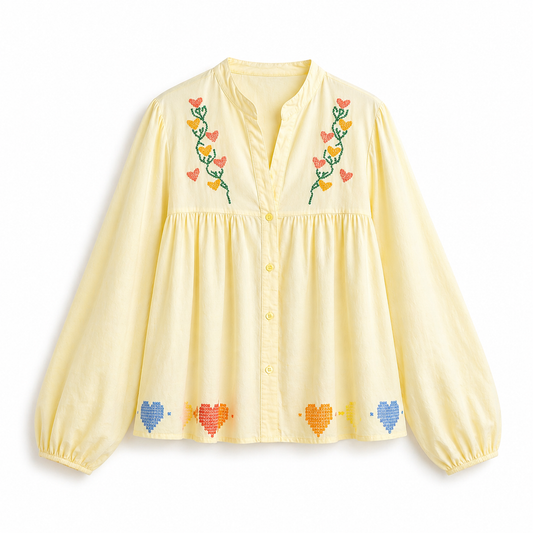 Blusa bohemia
