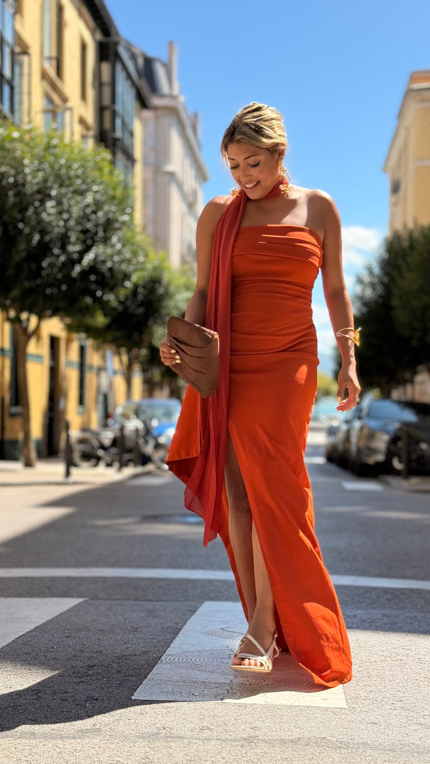 Vestido Jalisco Naranja