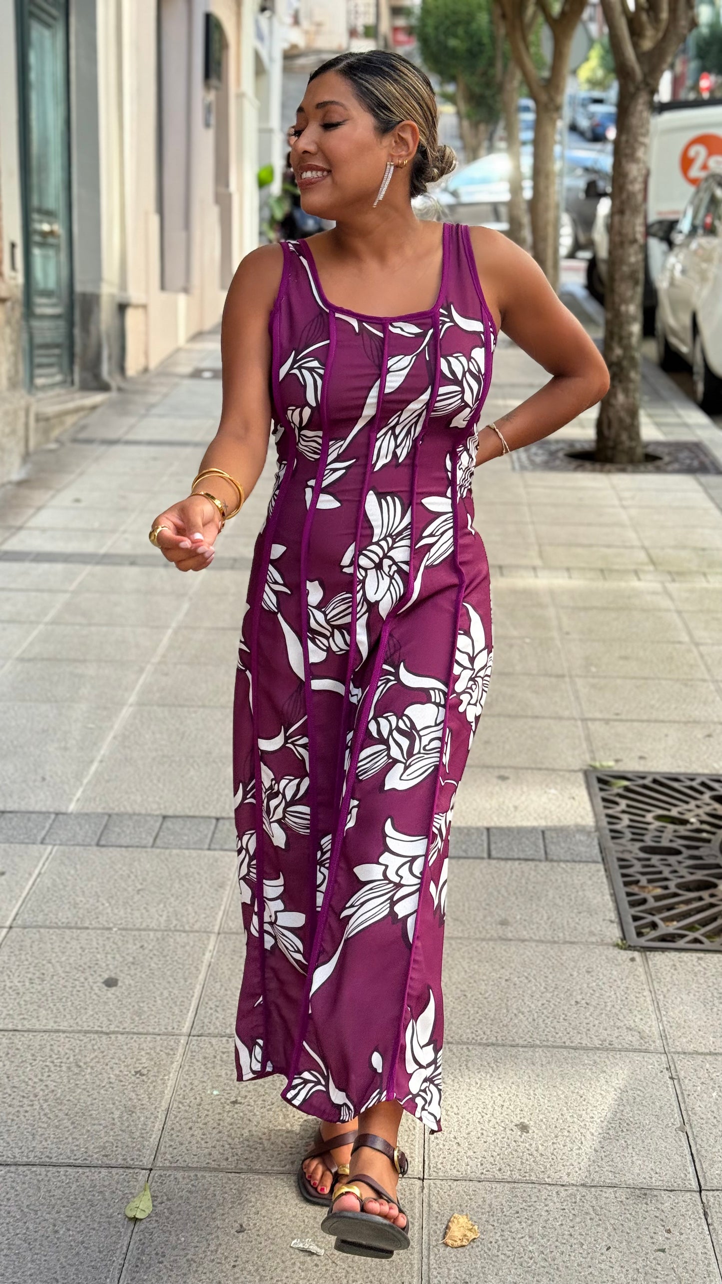 Vestido buganvilla