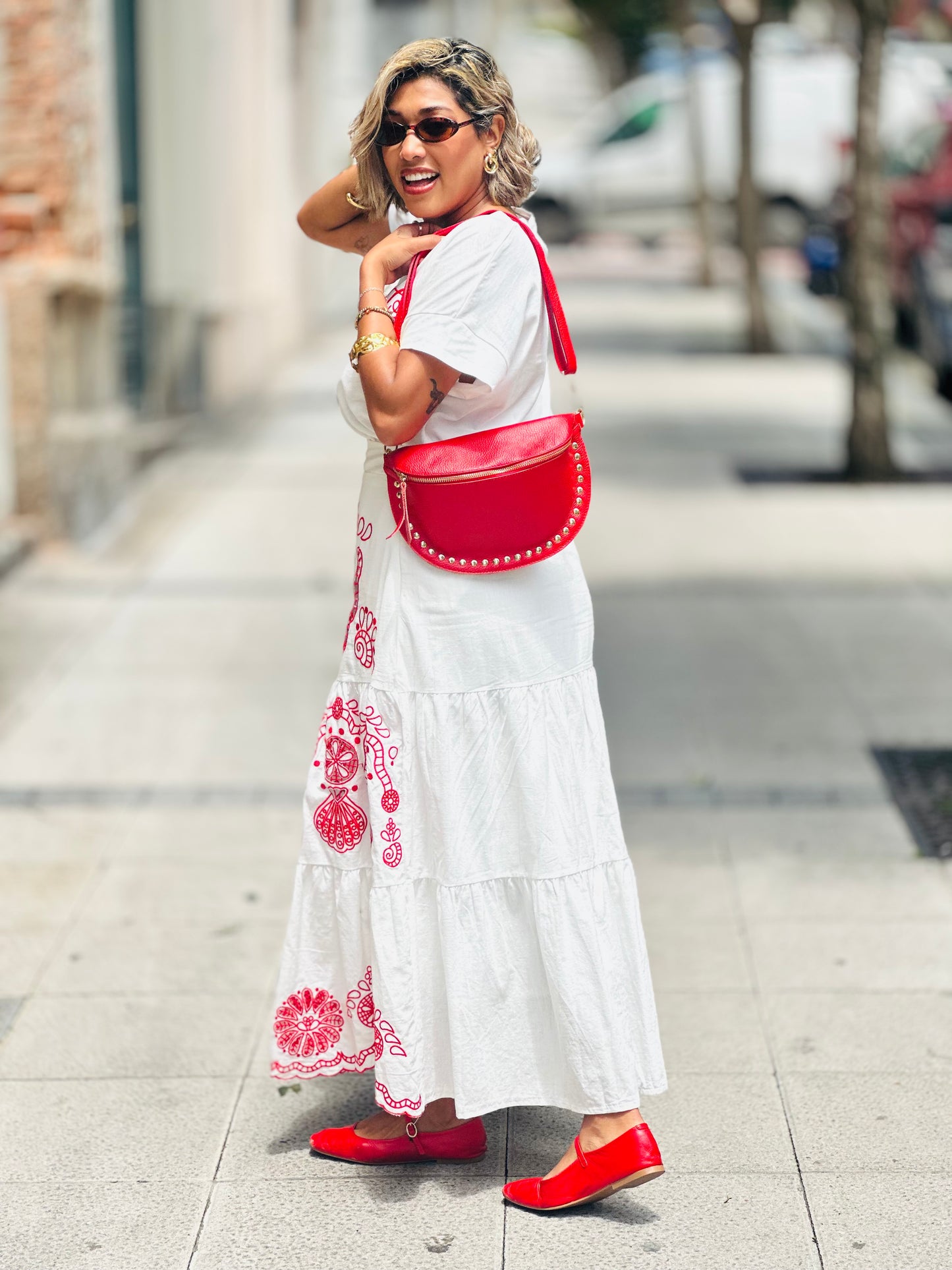 Riñonera bolso piel