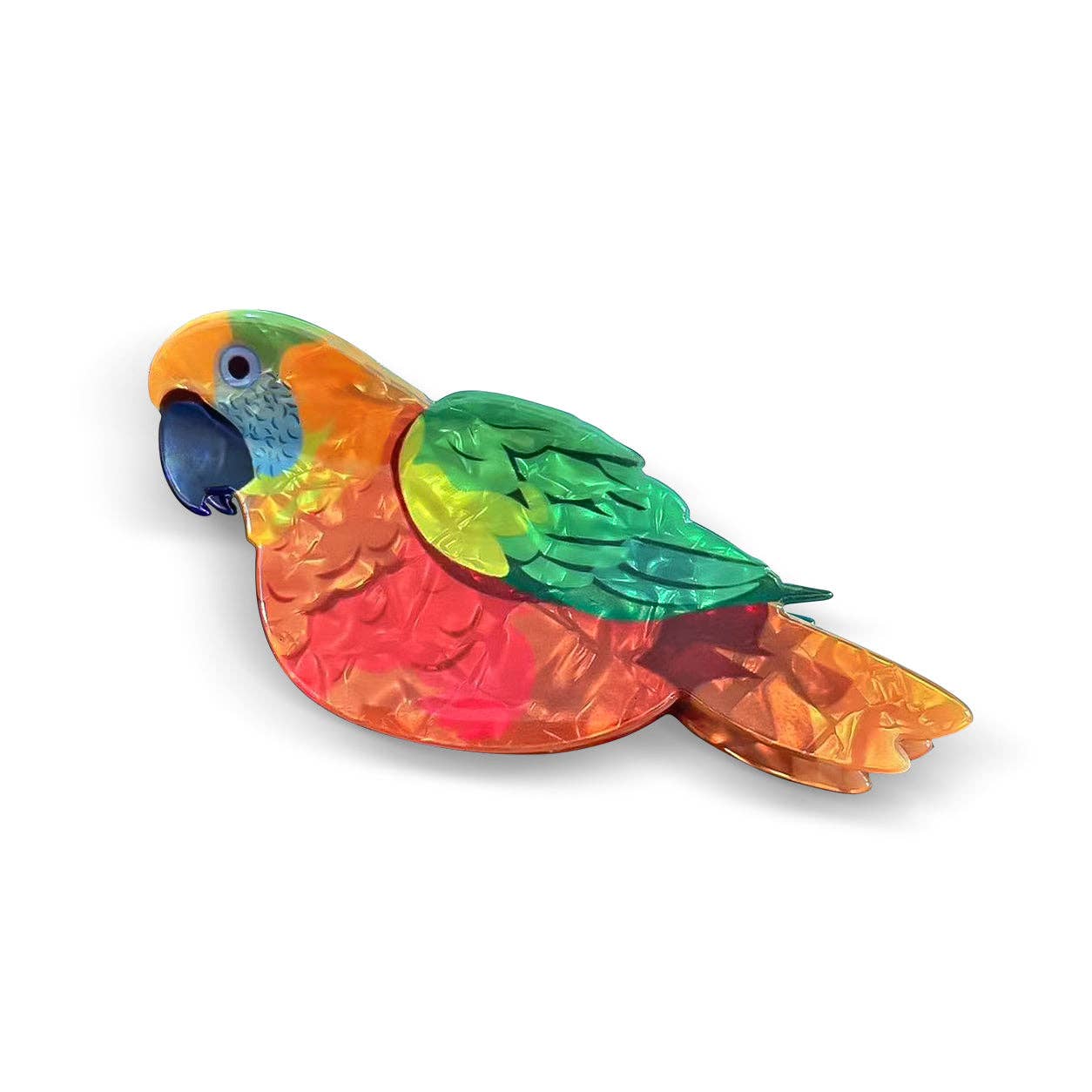 Pinza para el cabello loro