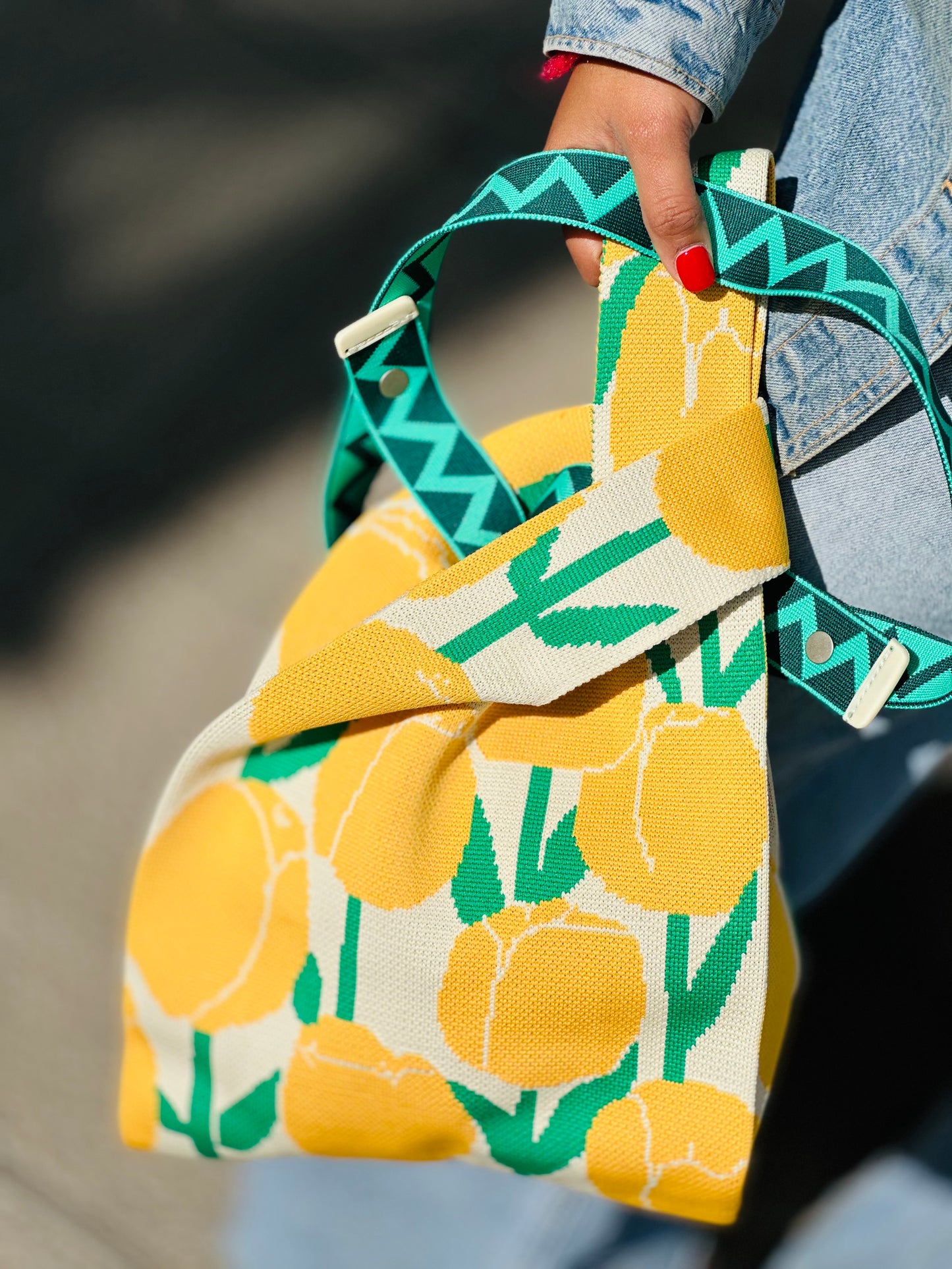 Bolso Summer tulipán amarillo