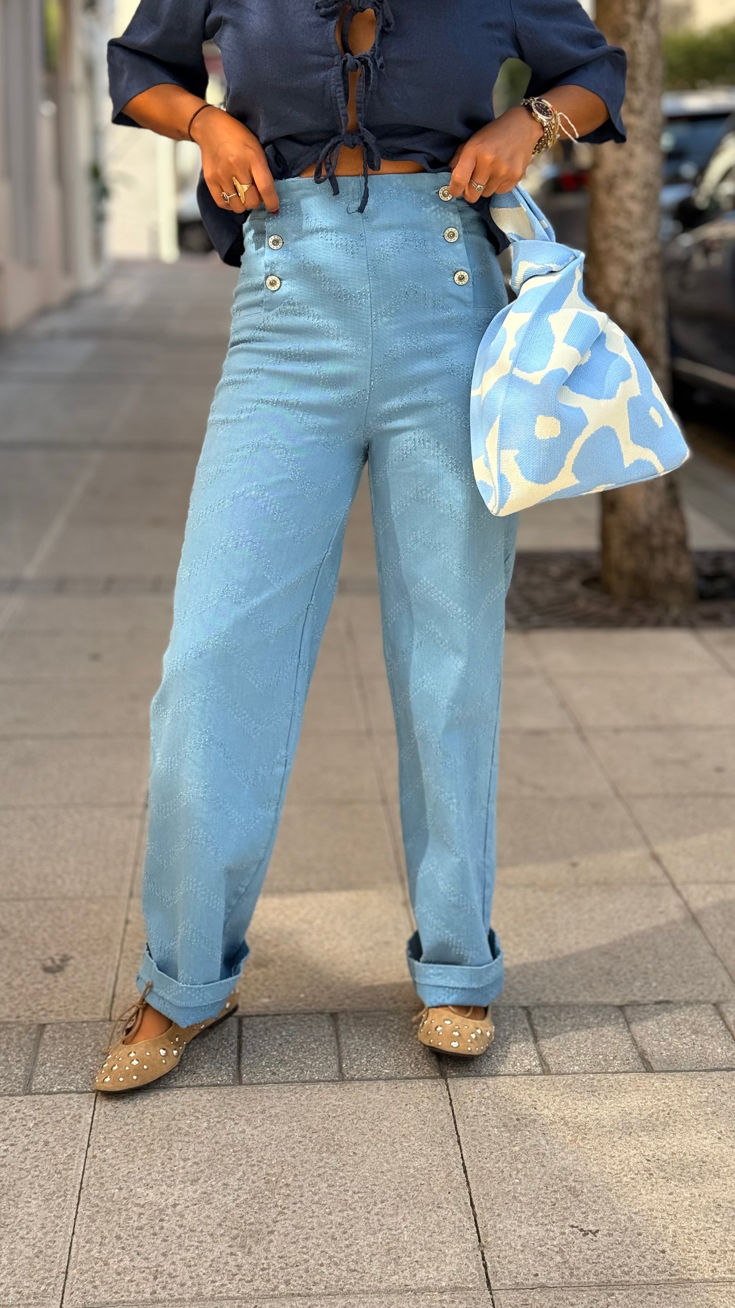 Vaquero azul
