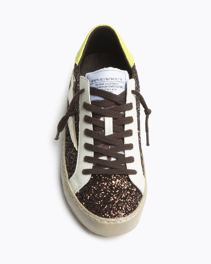Deportiva Gliter marrón
