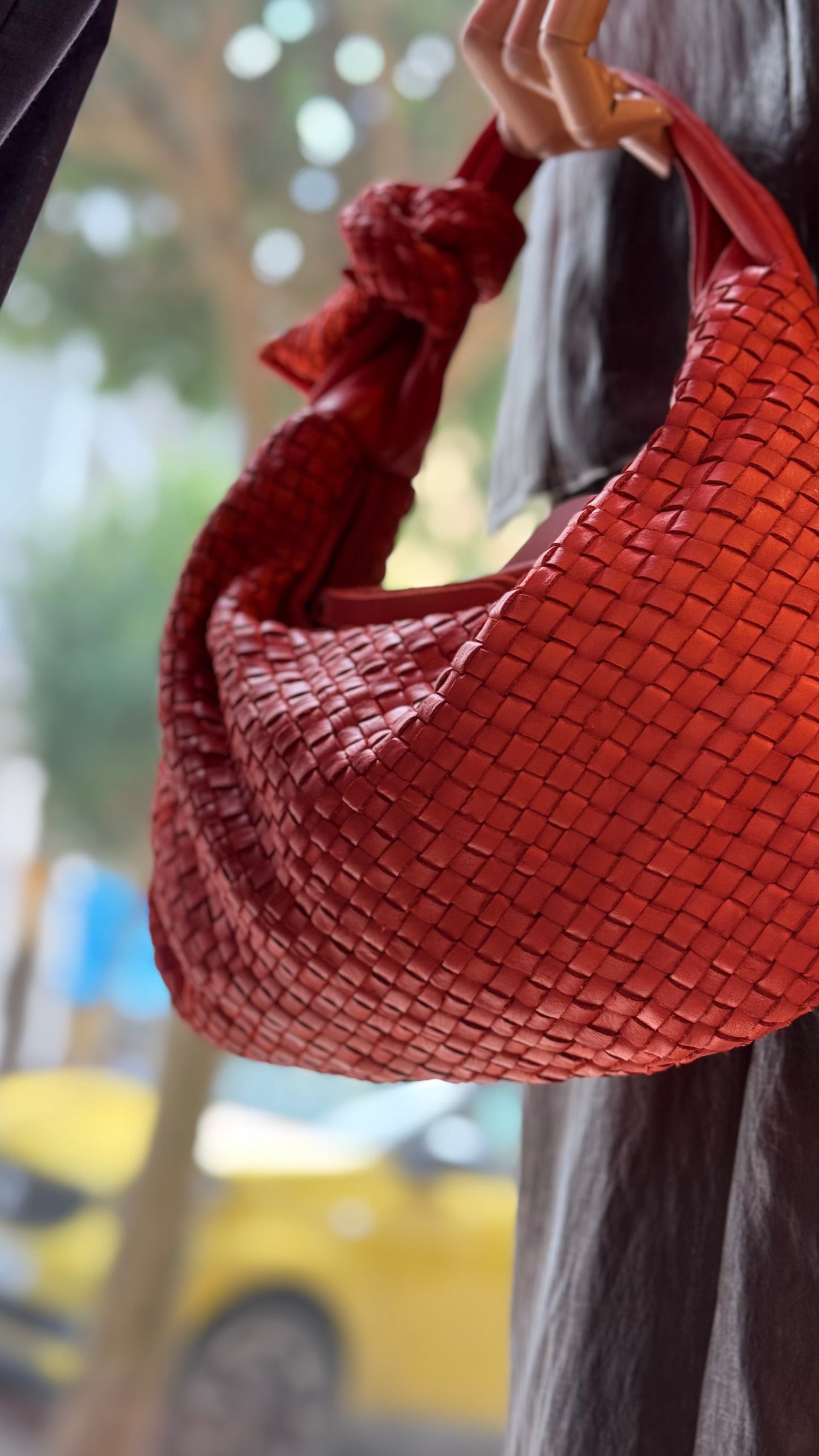 Bolso bottega piel