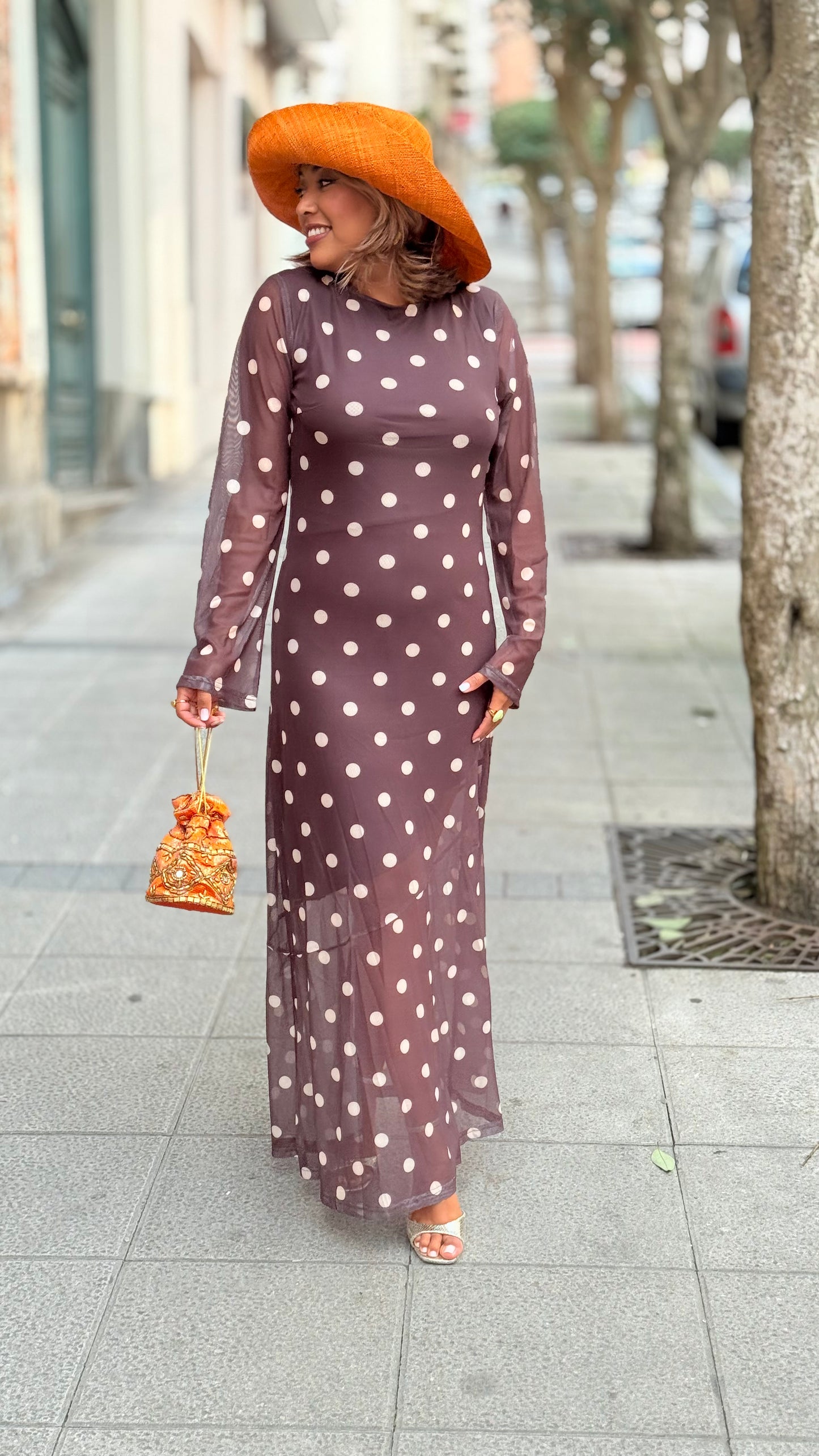 Vestido Lunares