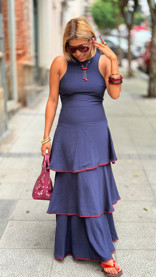 Vestido Bonifaz azul