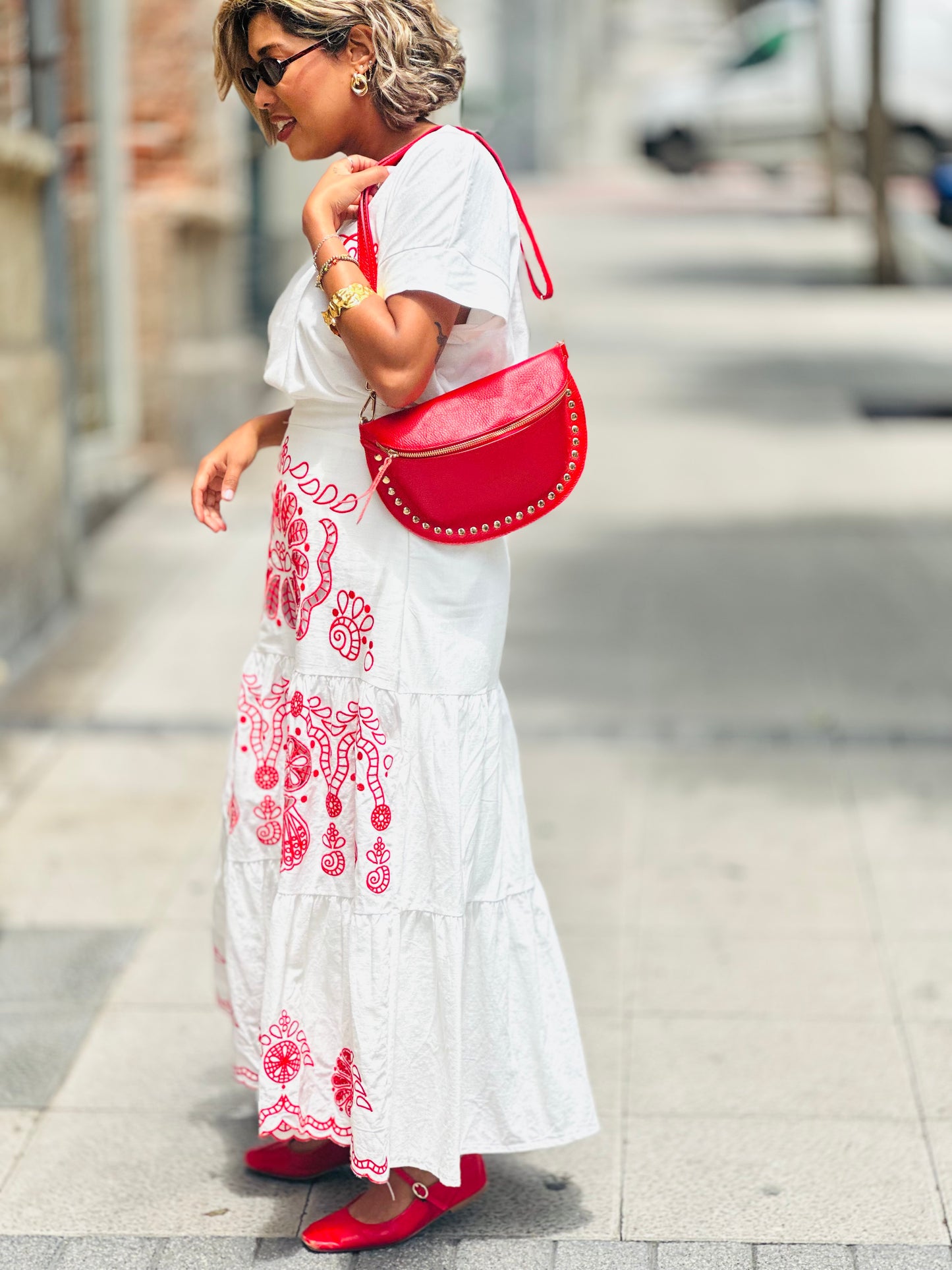 Riñonera bolso piel