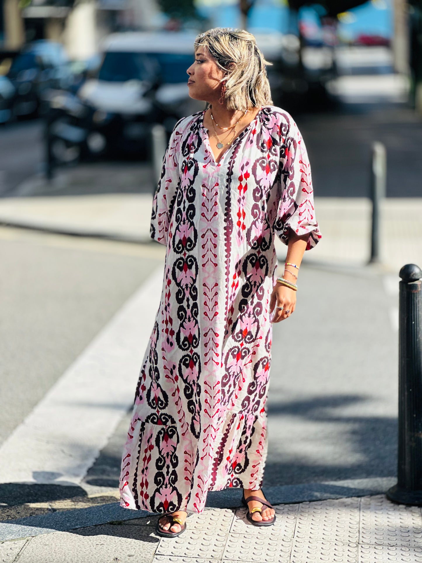 Vestido Kaftán Bohemio