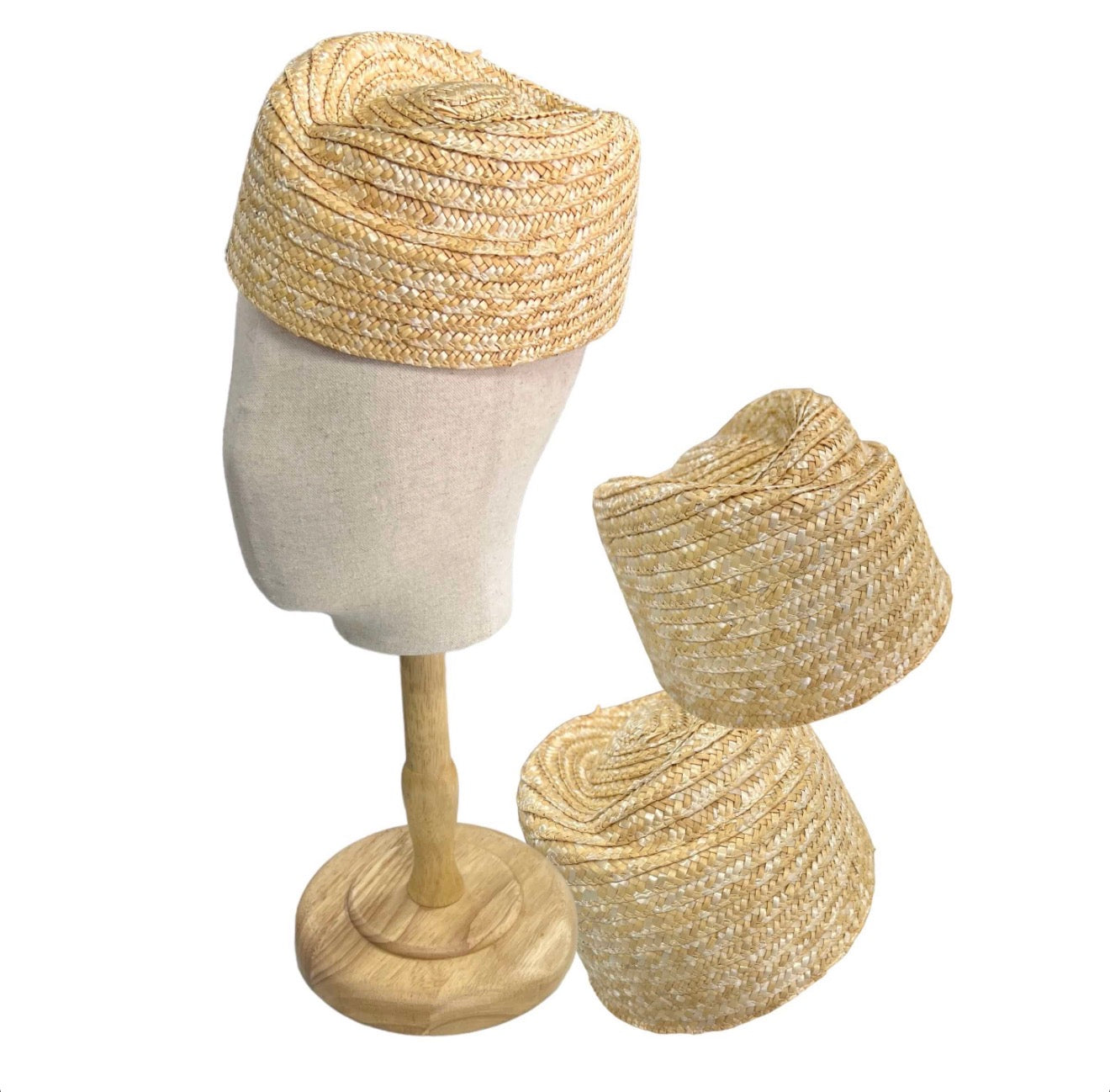 Casquete paja natural