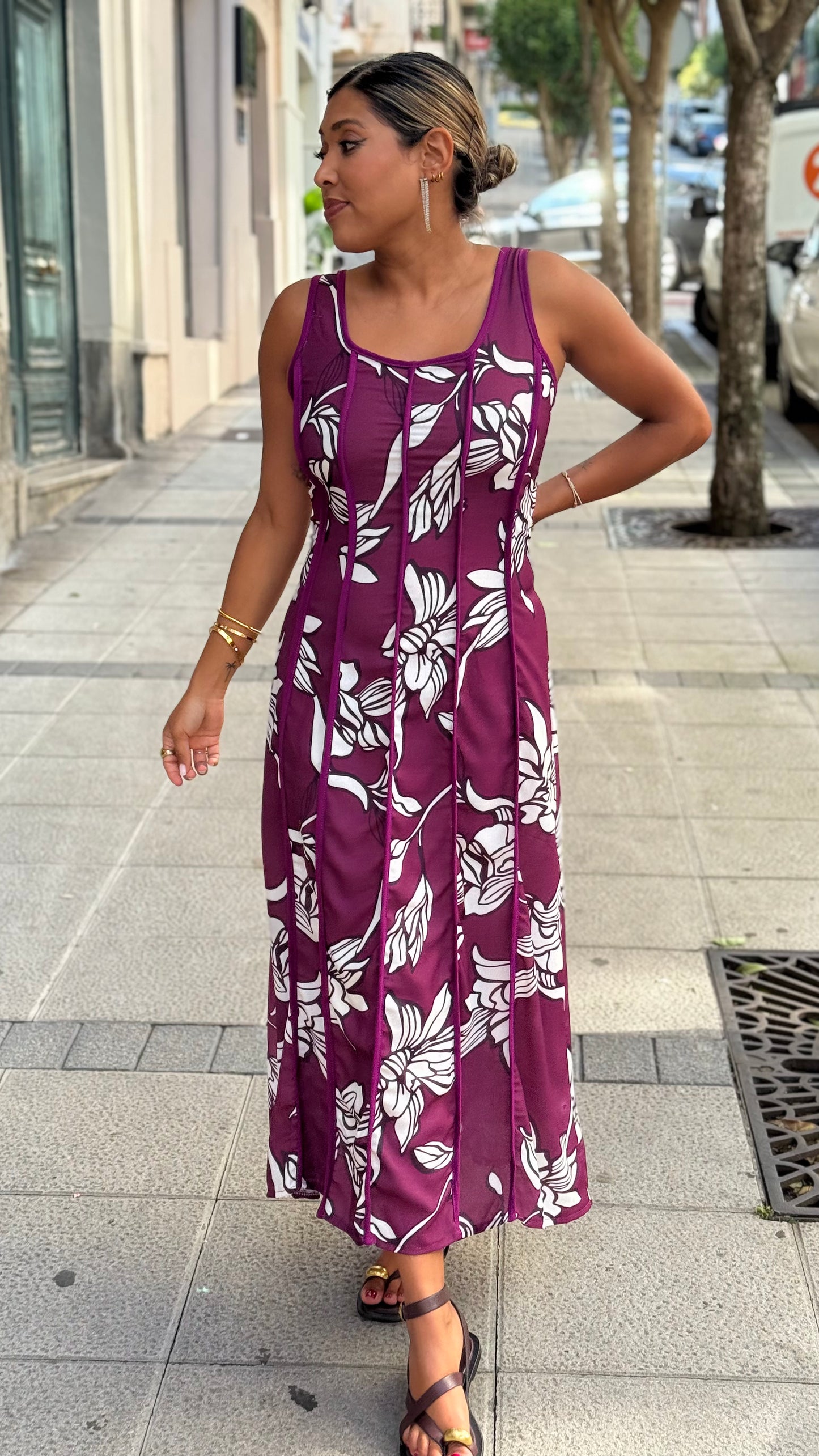 Vestido buganvilla