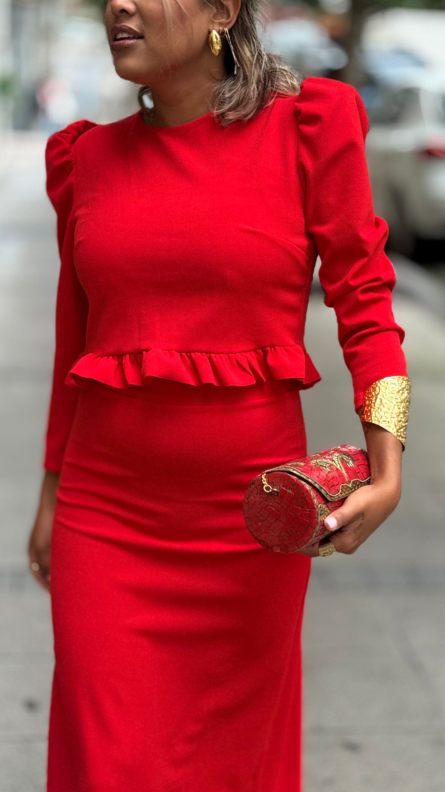 Conjunto Viena rojo