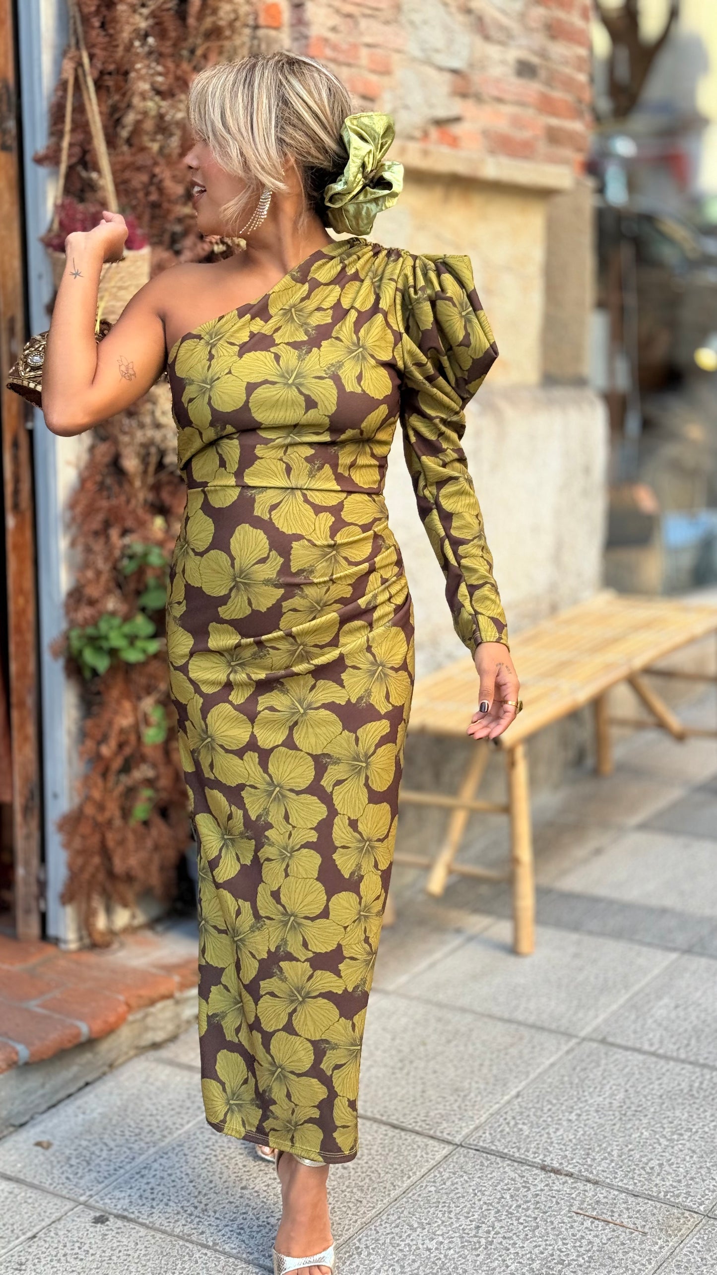 Vestido Cleoh verde