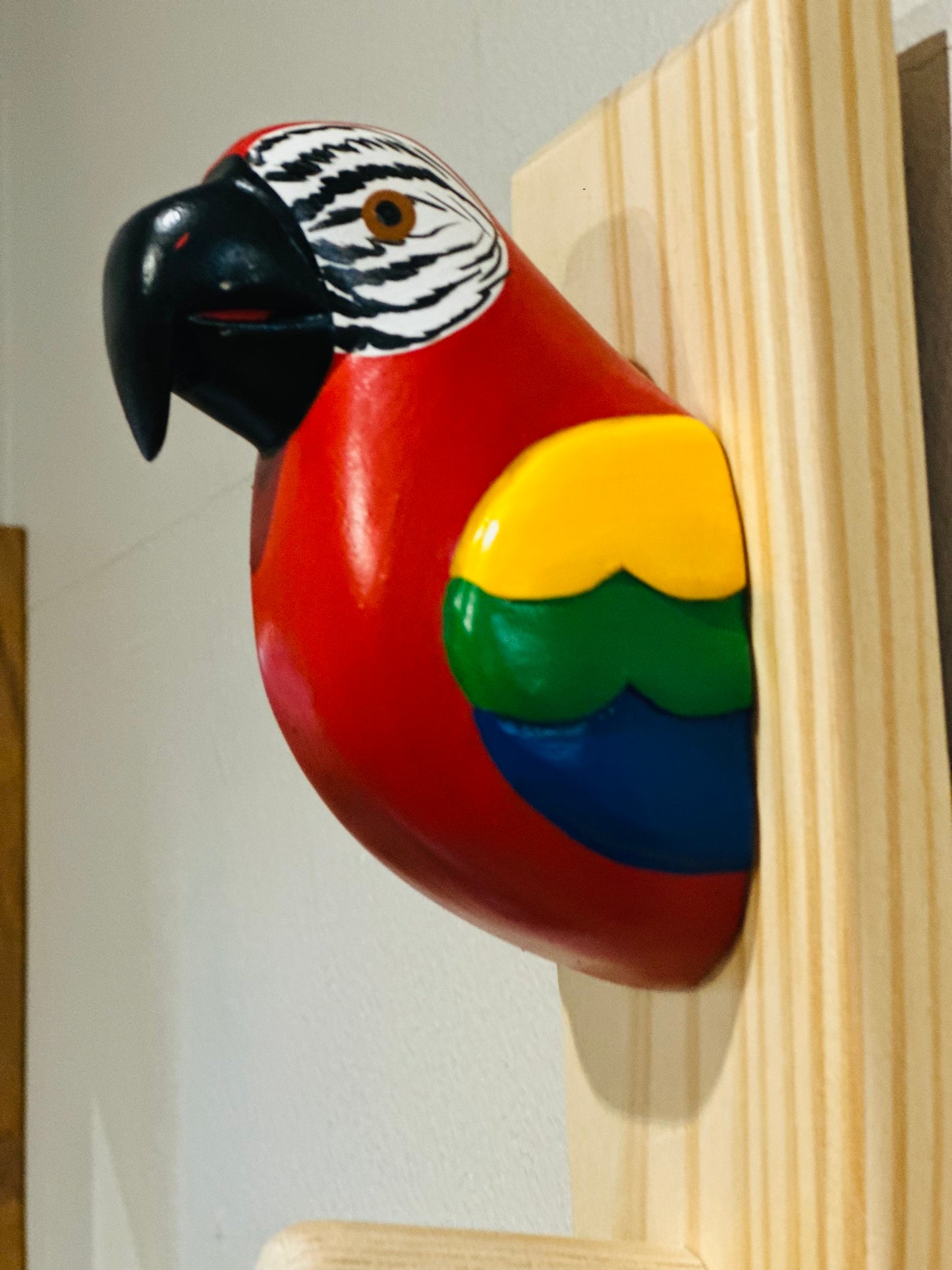 Perchero pájaros