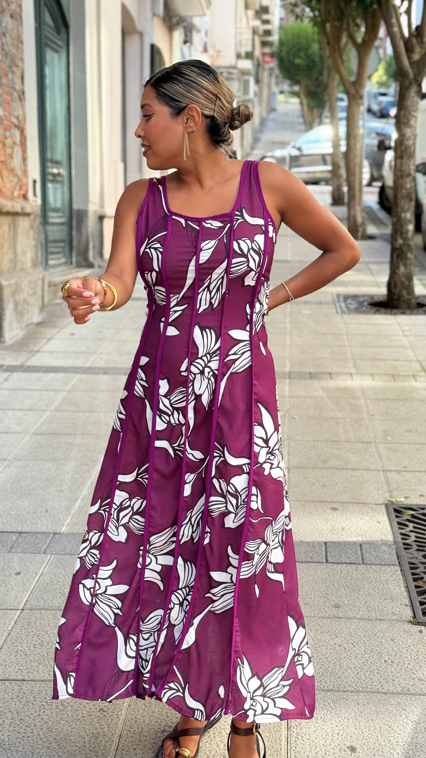 Vestido buganvilla