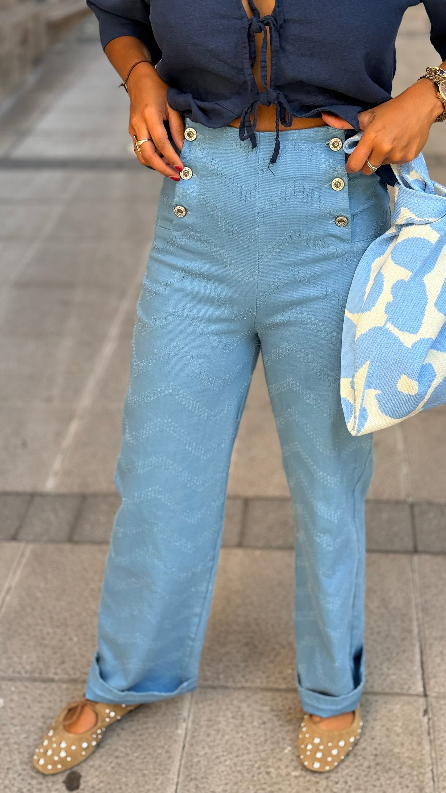 Vaquero azul