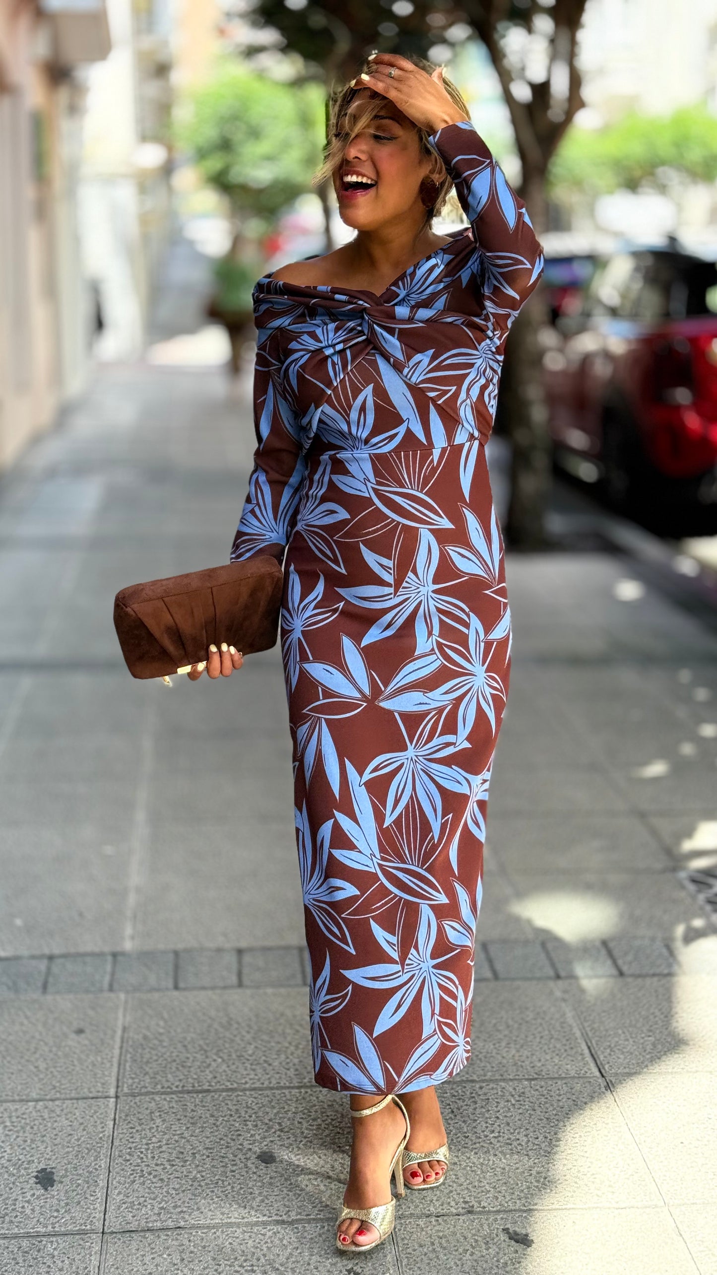 Vestido Shaila Azul