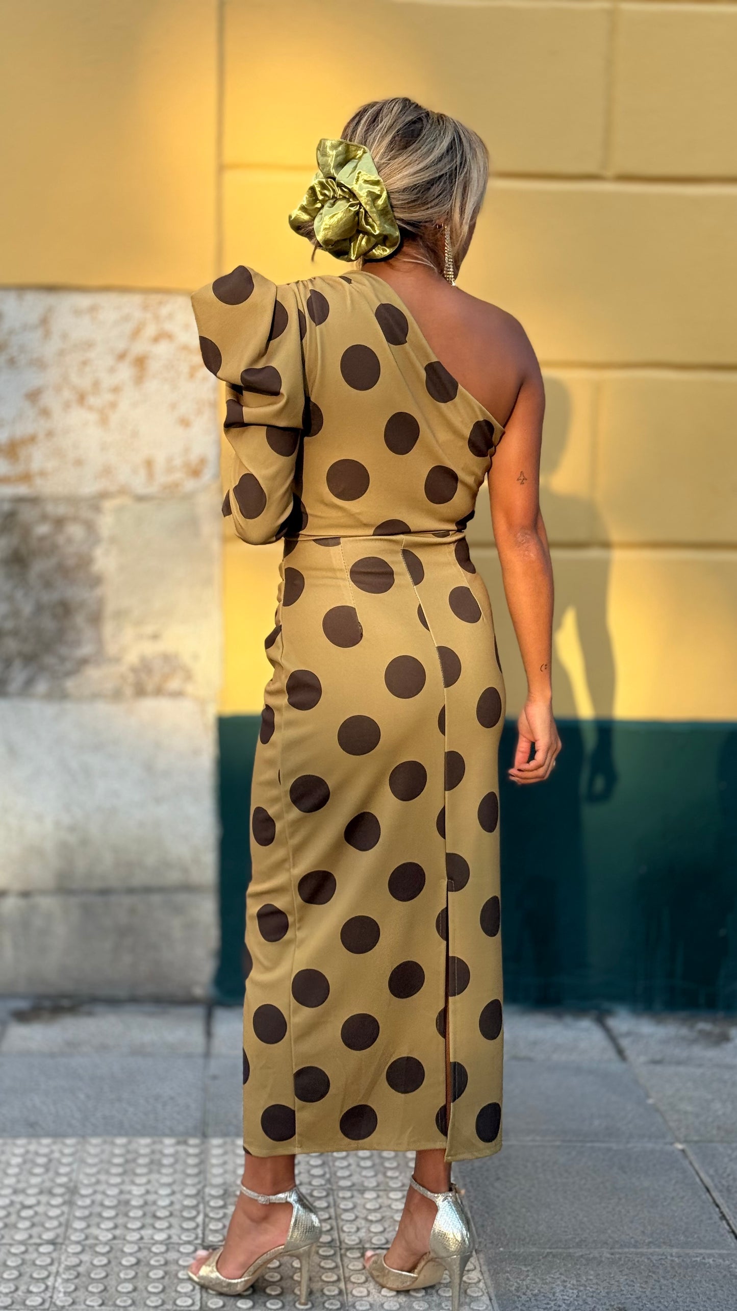 Vestido Clohe Topos