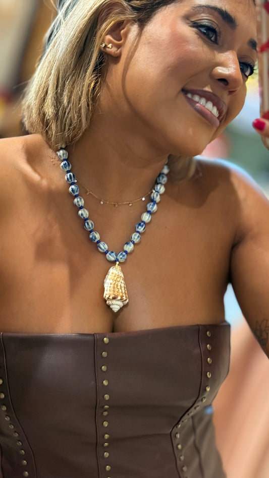 Collar concha marina
