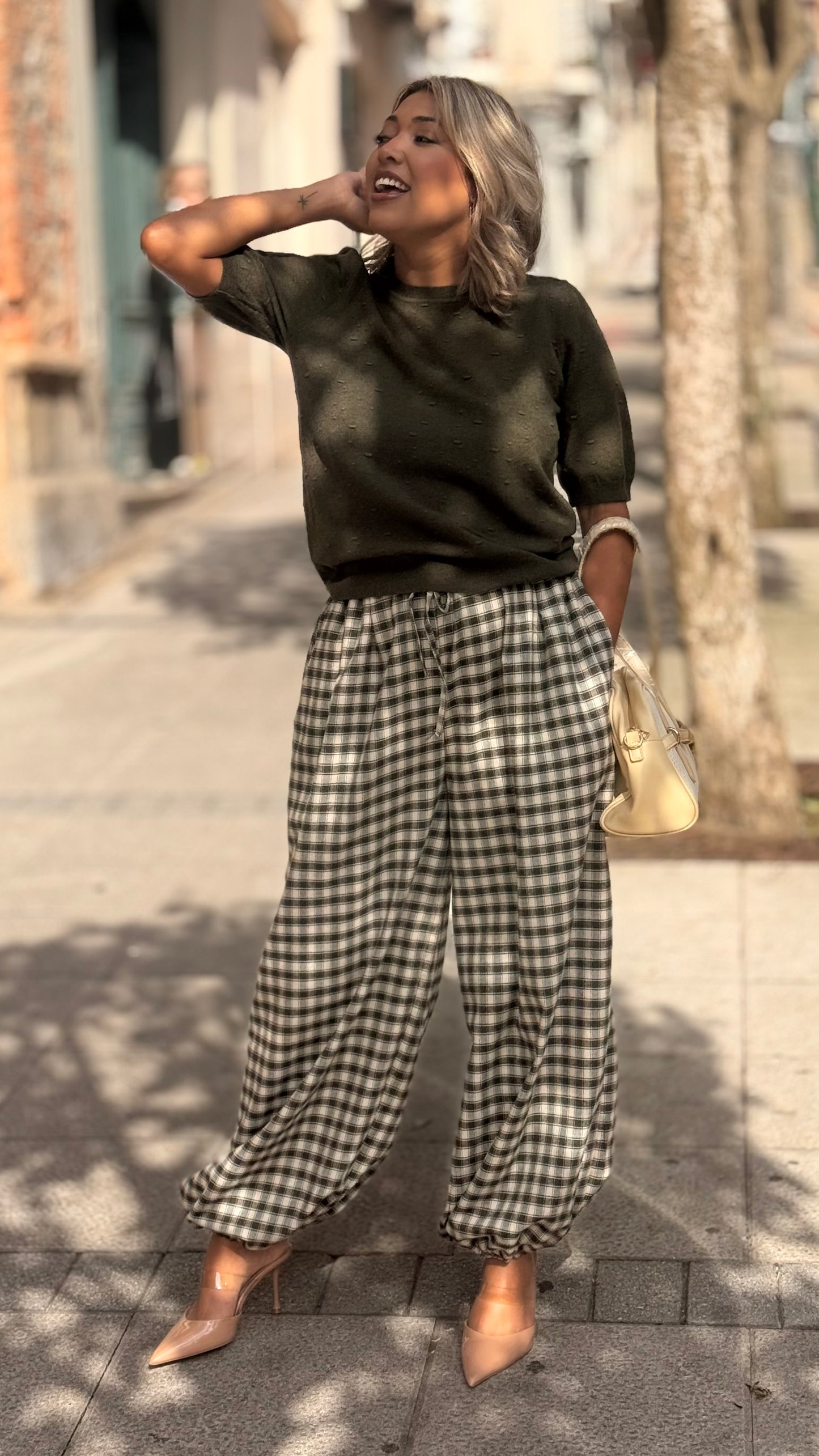 Pantalón bombacho
