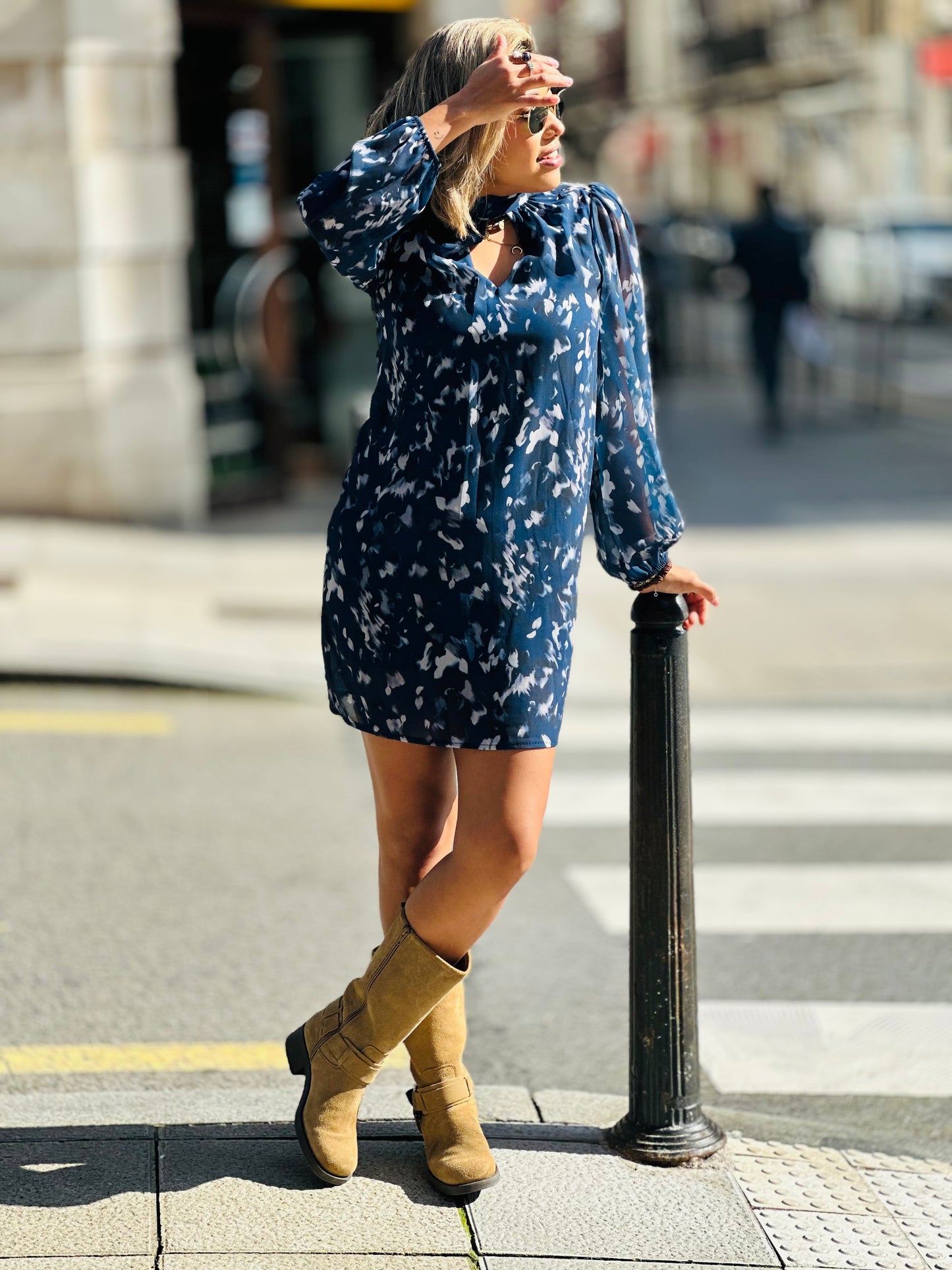 Vestido pincelada