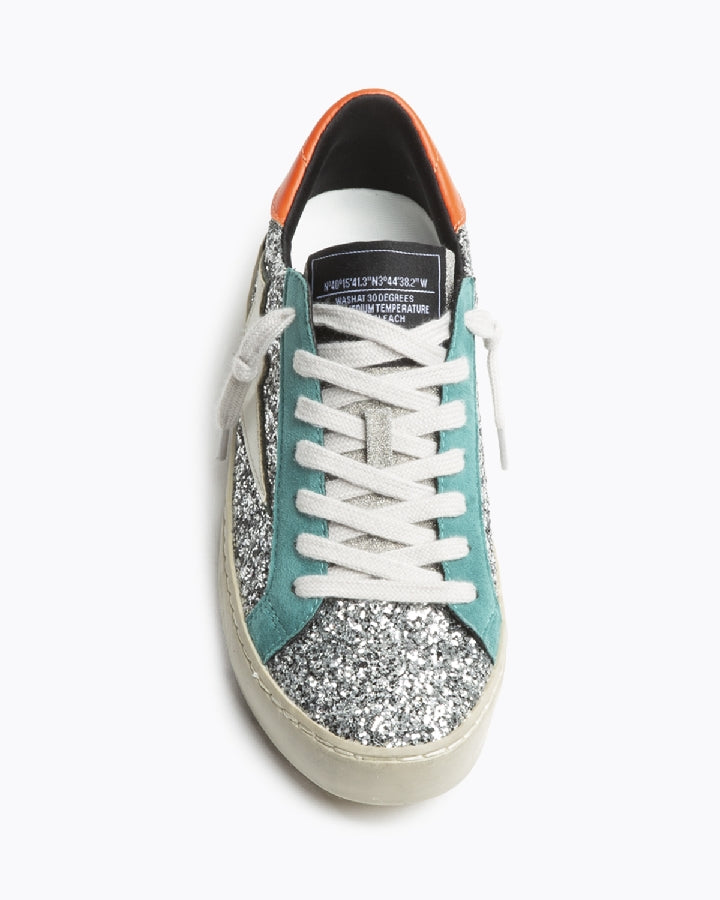 Deportiva Gliter plata