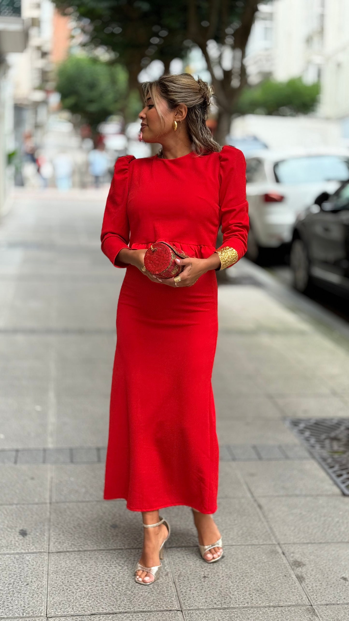 Conjunto Viena rojo
