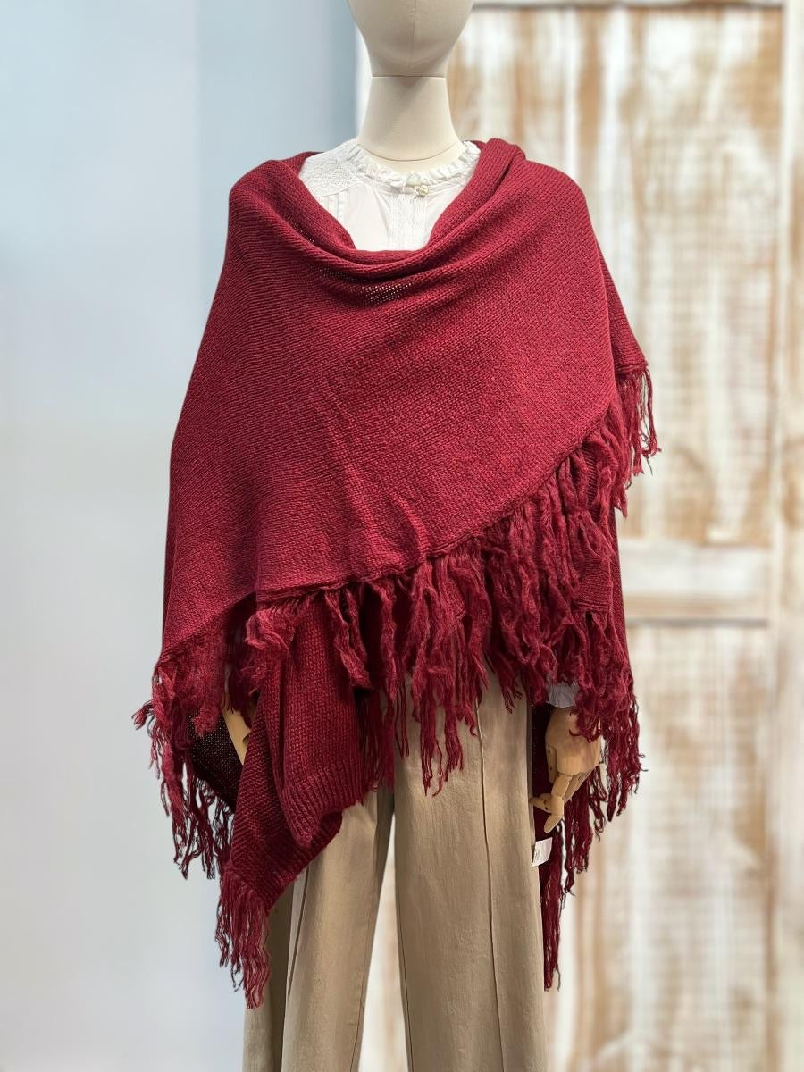 Poncho lana