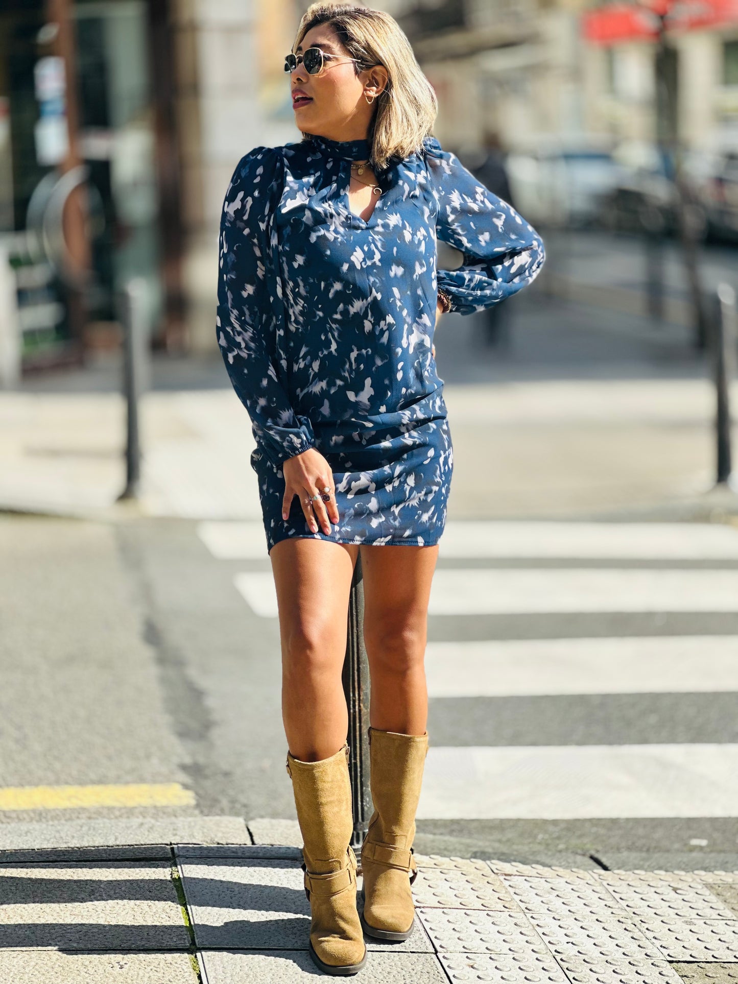Vestido pincelada