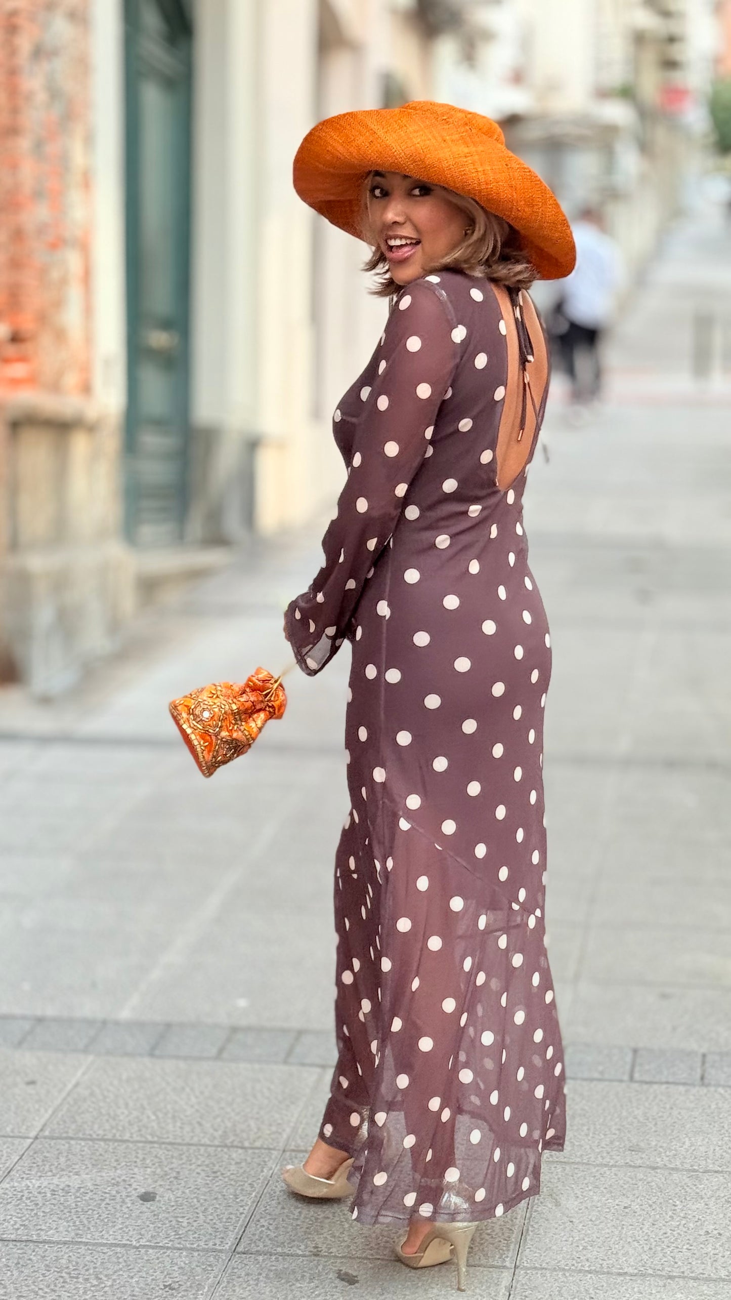 Vestido Lunares