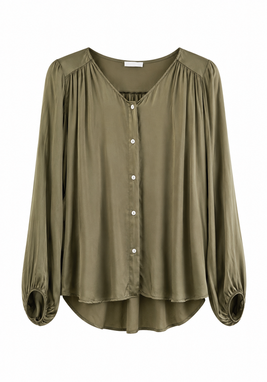 Blusa Satinada basic