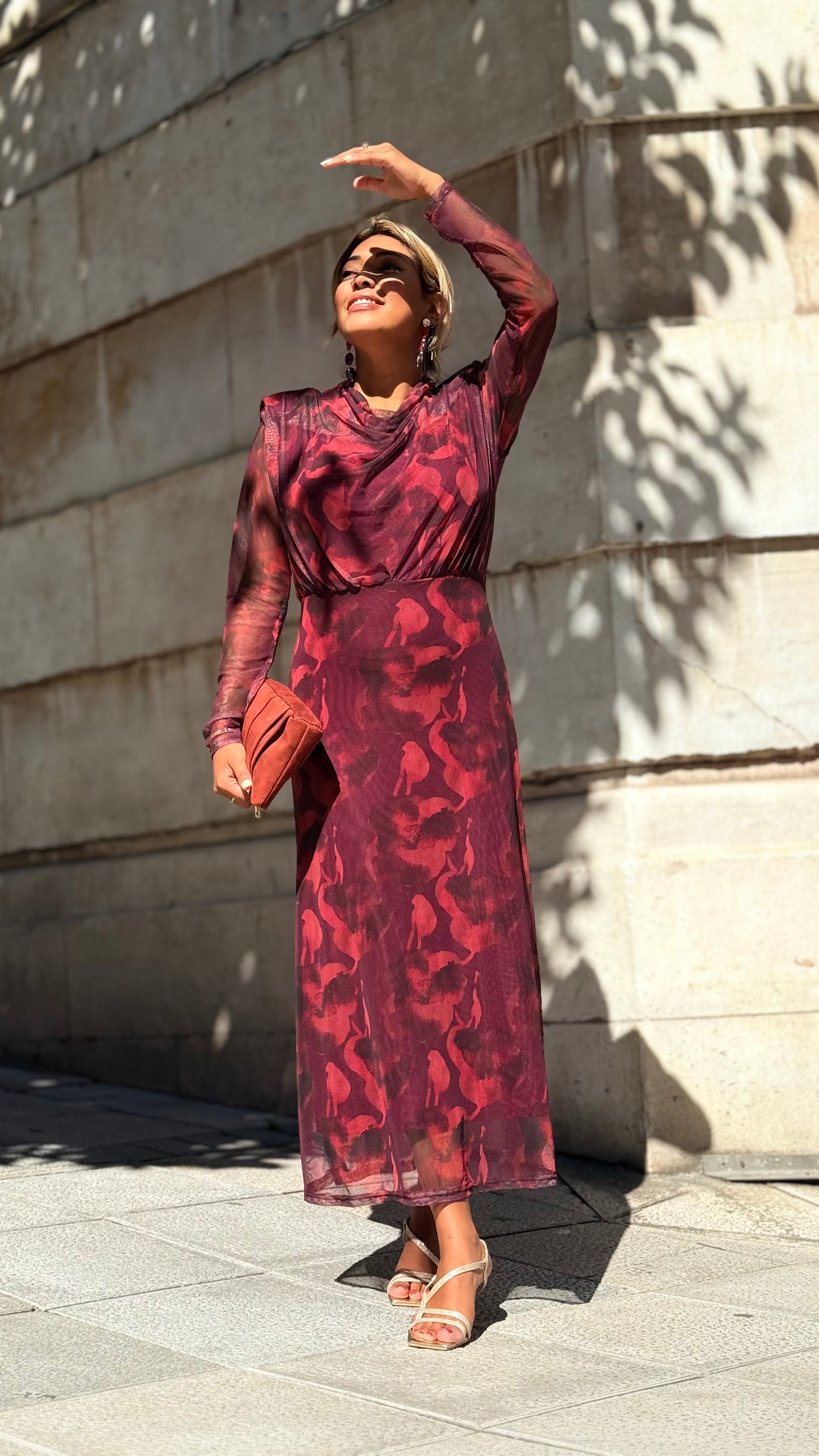 Vestido tintas