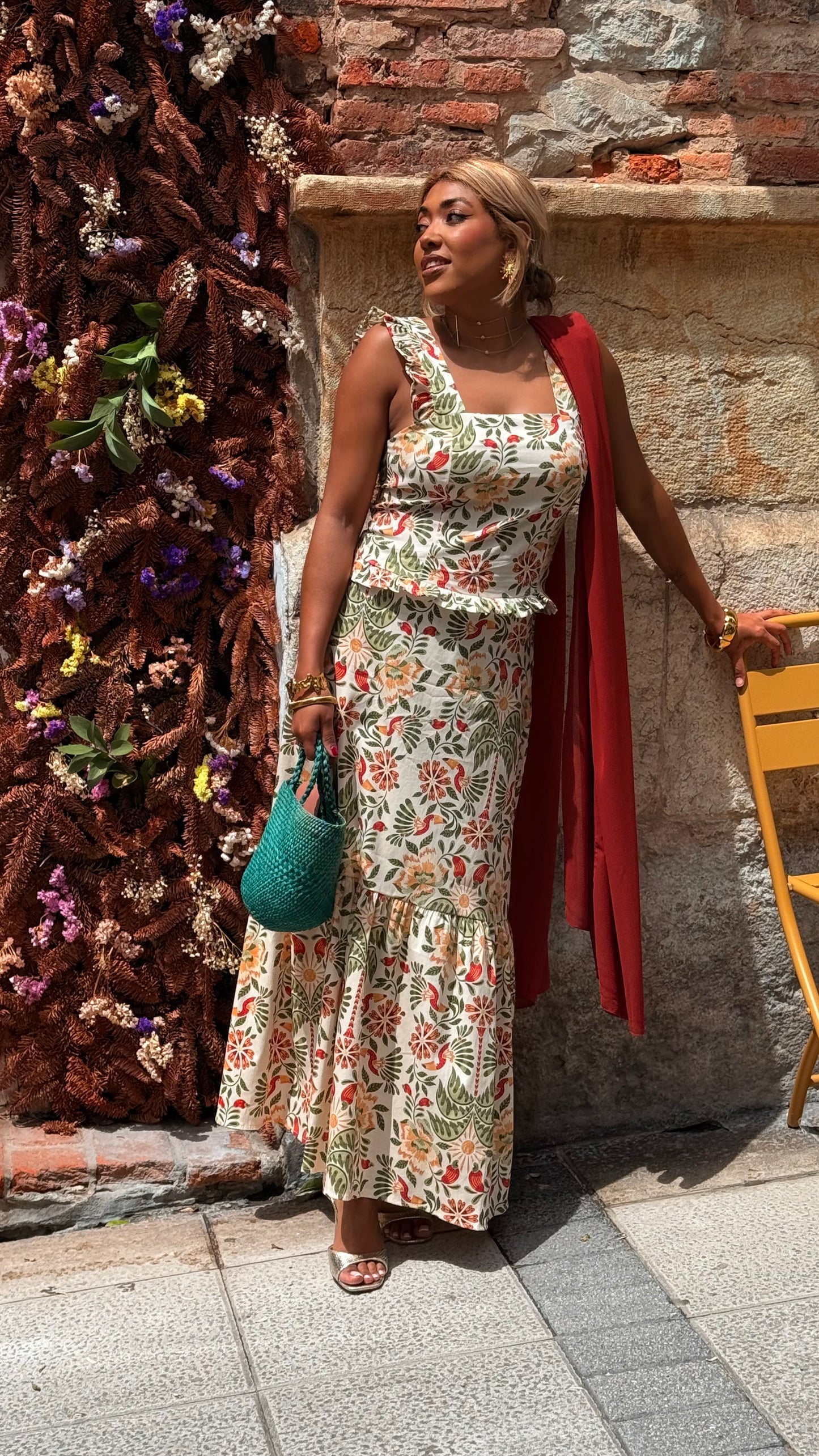 Vestido Maritere Verde