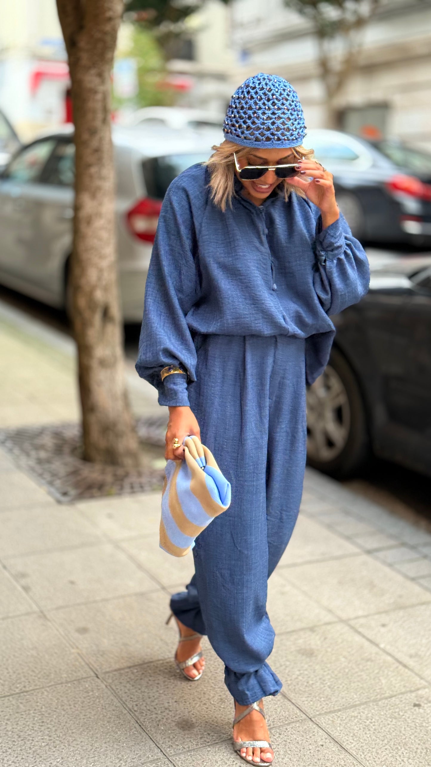 Conjunto Bohem Azul