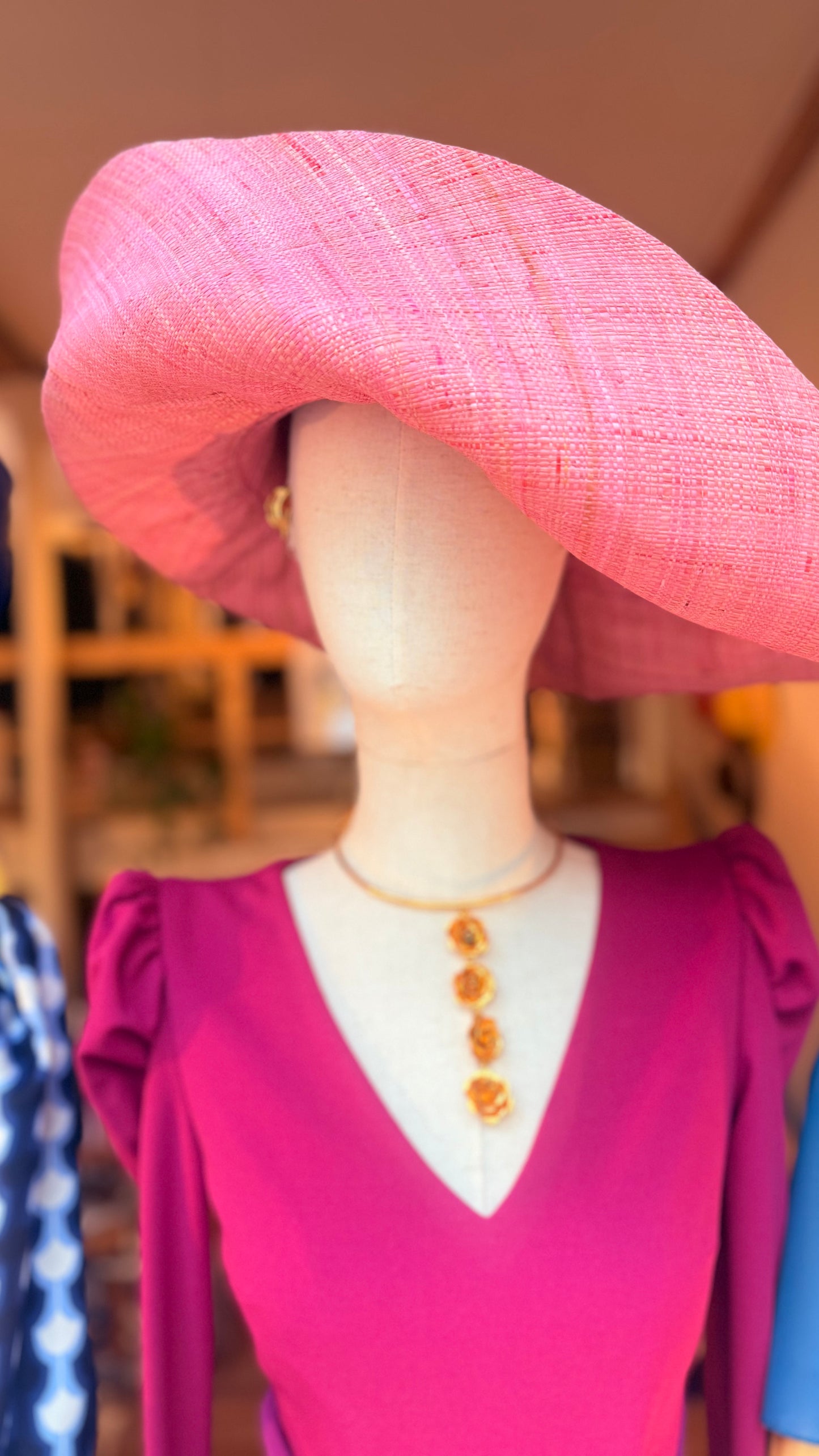 Pamelas rafia artesanal