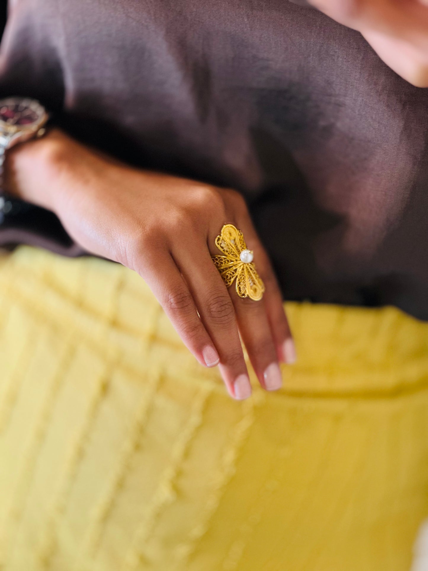 Anillo Perla